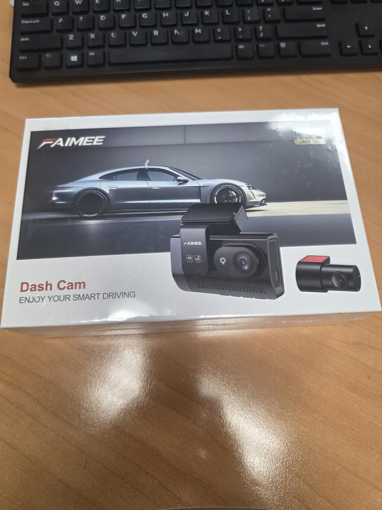 4K+2K+2K 3 Channel Dash Cam Front and Rear, 128GB Card Included, Dash Camera for Cars 5.8G/2.4G Dual Wifi, Built-in GPS, Night Vision, WDR, 170°Wide Angle, G-Sensor Emergency Lock, 24H Parking Monitor customer photo 2