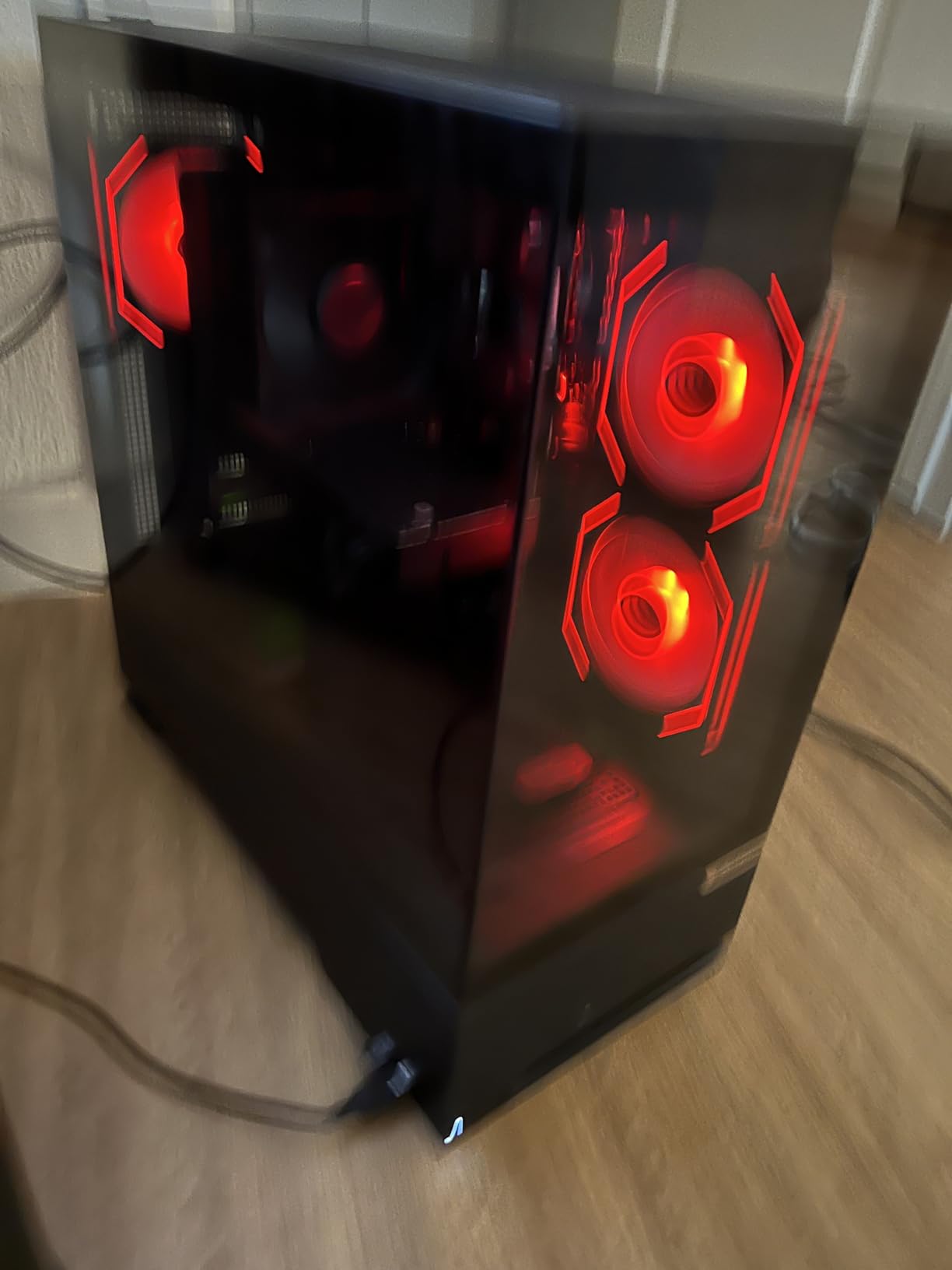 Aqua 6 Infinity ATX PC Case 3x120mm Infinity ARGB PWM Fans Panoramic Tempered Glass customer photo 1