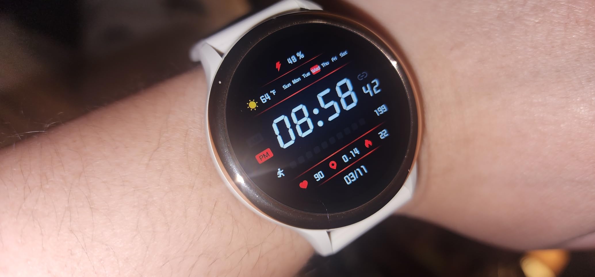 Smart Watches for Women(Answer/Make Calls), 1.27'' AMOLED Screen Activity Trackers with Heart Rate/Sleep/SpO2 Monitor, Smartwatch for iPhone/Samsung/Android, 120+ Sport Modes IP68 Fitness Watch 3Bands customer photo 2