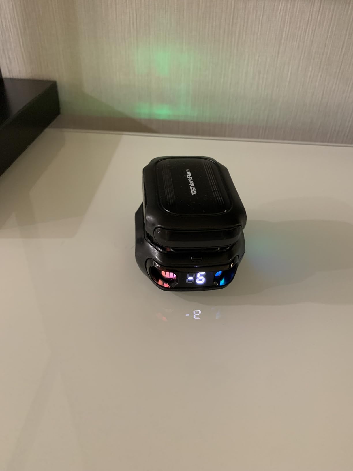 darkFlash Magnetic Cell Phone Cooler for Gaming, Portable Phone Cooling Fan with Rechargeable Battery, Phone Radiator with RGB Light customer photo 2