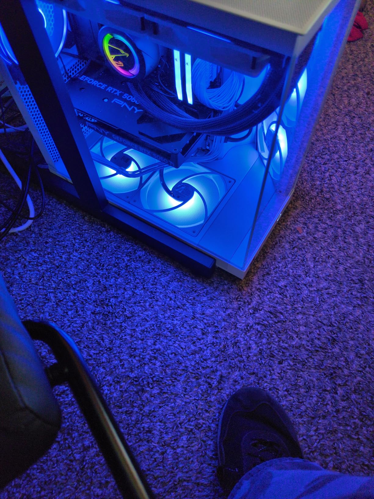 Thermalright TL-C12C-S X3 CPU Fan 120mm ARGB Case Cooler Fan, 4pin PWM Silent Computer Fan with S-FDB Bearing (3 Quantities) customer photo 1
