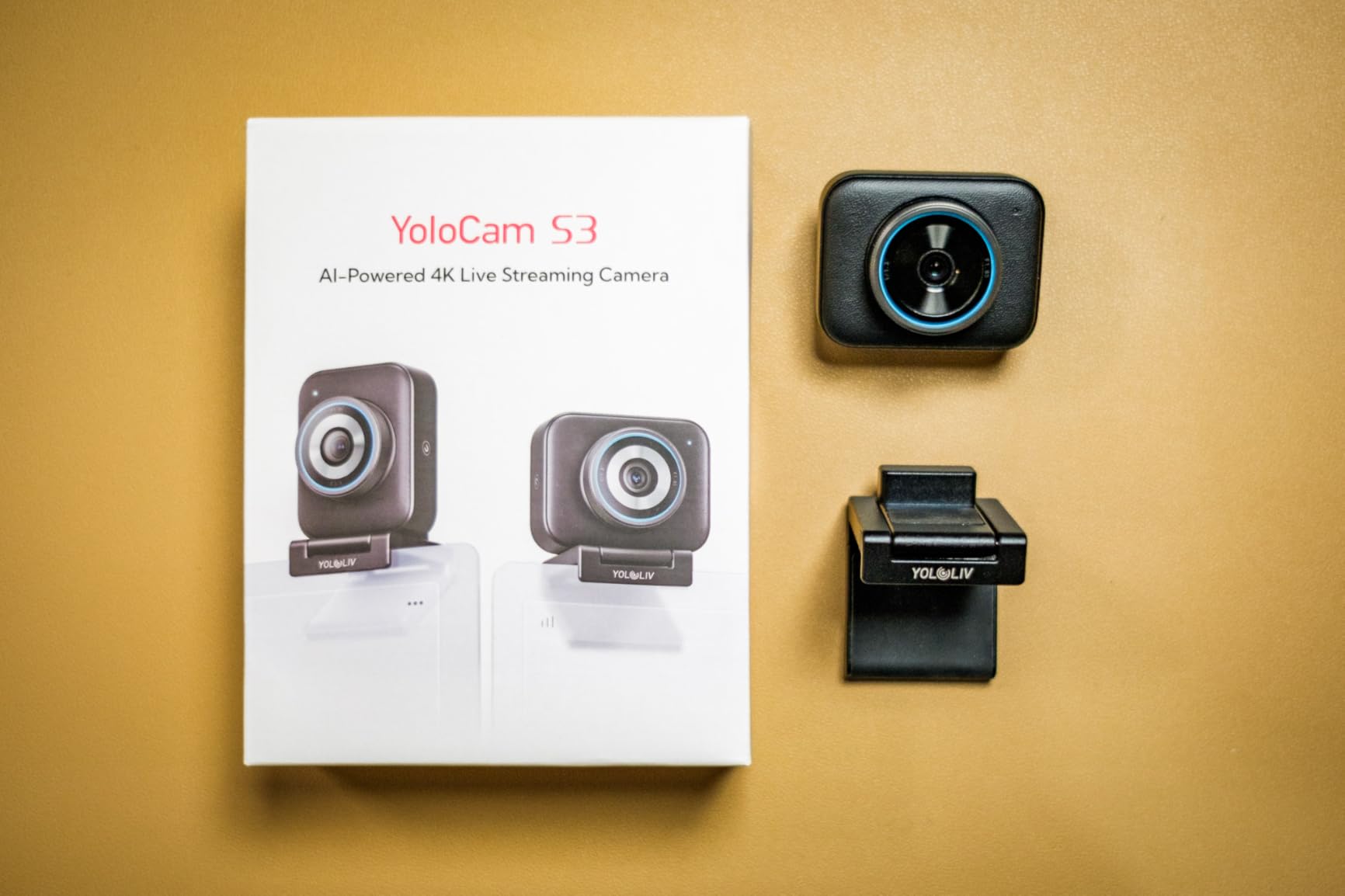 YOLOLIV YoloCam S3, 4K Streaming Webcam, DSLR-Like Control, Cinematic Effects, 4X Zoom, HDR, Uncompressed Video, Optimized PD AutoFocus | USB-C for PC & Mac customer photo 1
