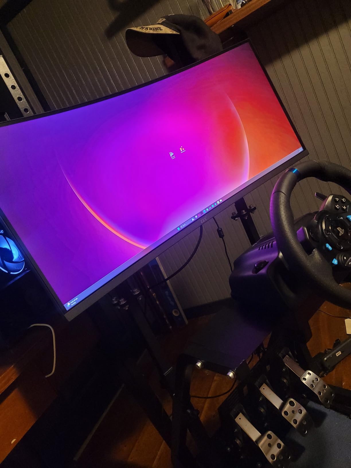 ZZA 32 Inch 4K 1500R Computer Monitor, UHD (3840 x 2160) 60Hz Ultra-Clear Screen, 100% sRGB,Eye Care Screen with HDMI, DisplayPort for Home and Office, VESA(100x100mm) customer photo 2