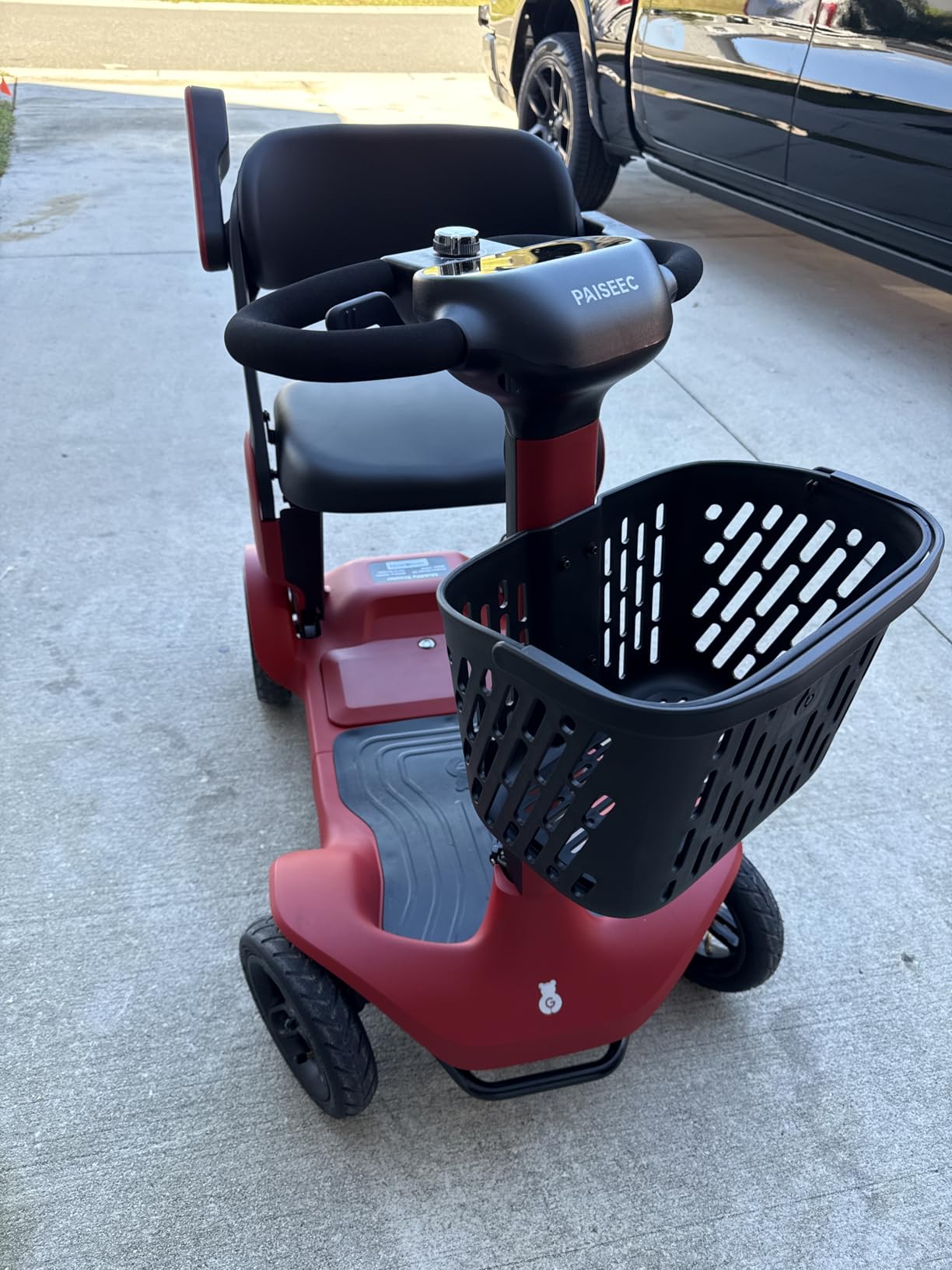 Paiseec S3 Pro Mobility Scooters for Adults, 40 Miles Long Lasting Mobility Scooter, Lightweight Travel Scooter for Seniors, 300 lbs Capacity, AI Speed Control, 250W Motor customer photo 2