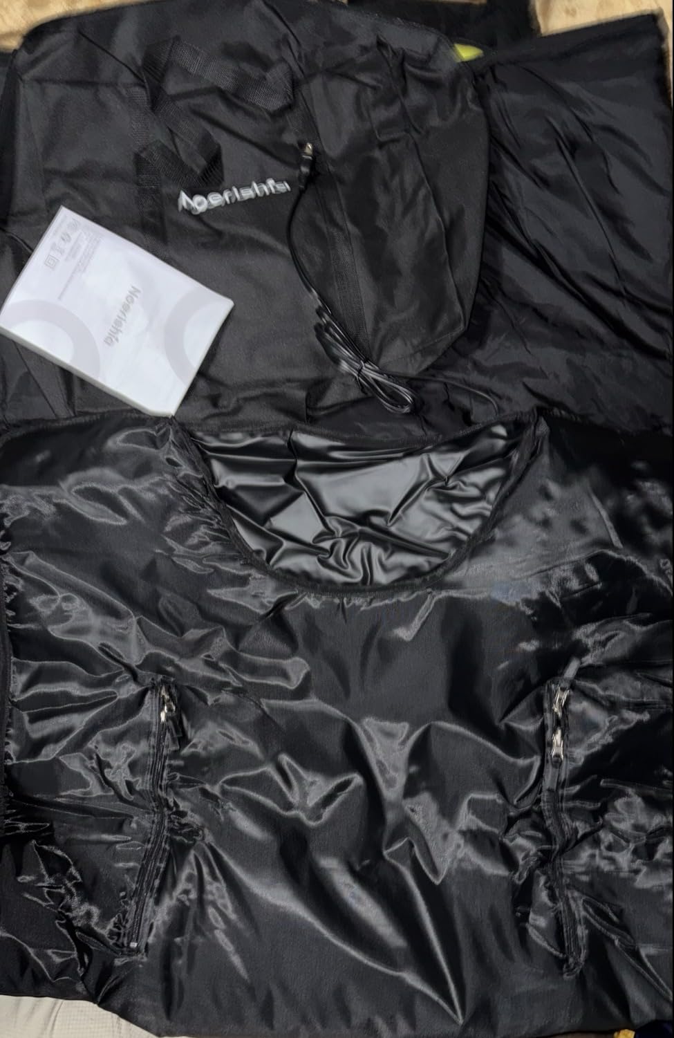 Portable Sauna Blanket for Home, Portable Design, Relaxation and Detox Washable & Foldable with Carrying Bag and Remote Control, 88-158℉, 10-60 Minutes Timer, (6 x 2.62) FT customer photo 1