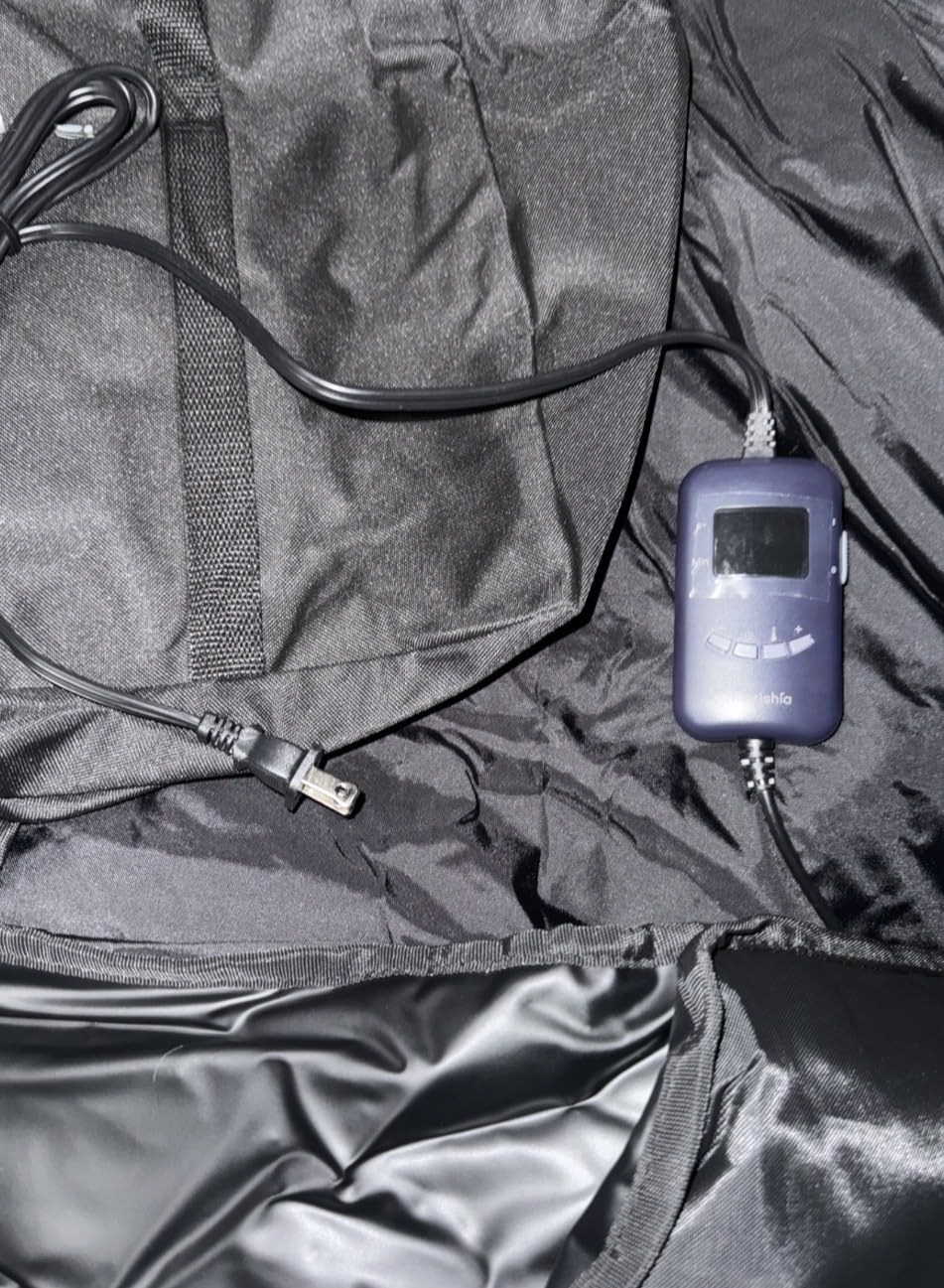 Portable Sauna Blanket for Home, Portable Design, Relaxation and Detox Washable & Foldable with Carrying Bag and Remote Control, 88-158℉, 10-60 Minutes Timer, (6 x 2.62) FT customer photo 2