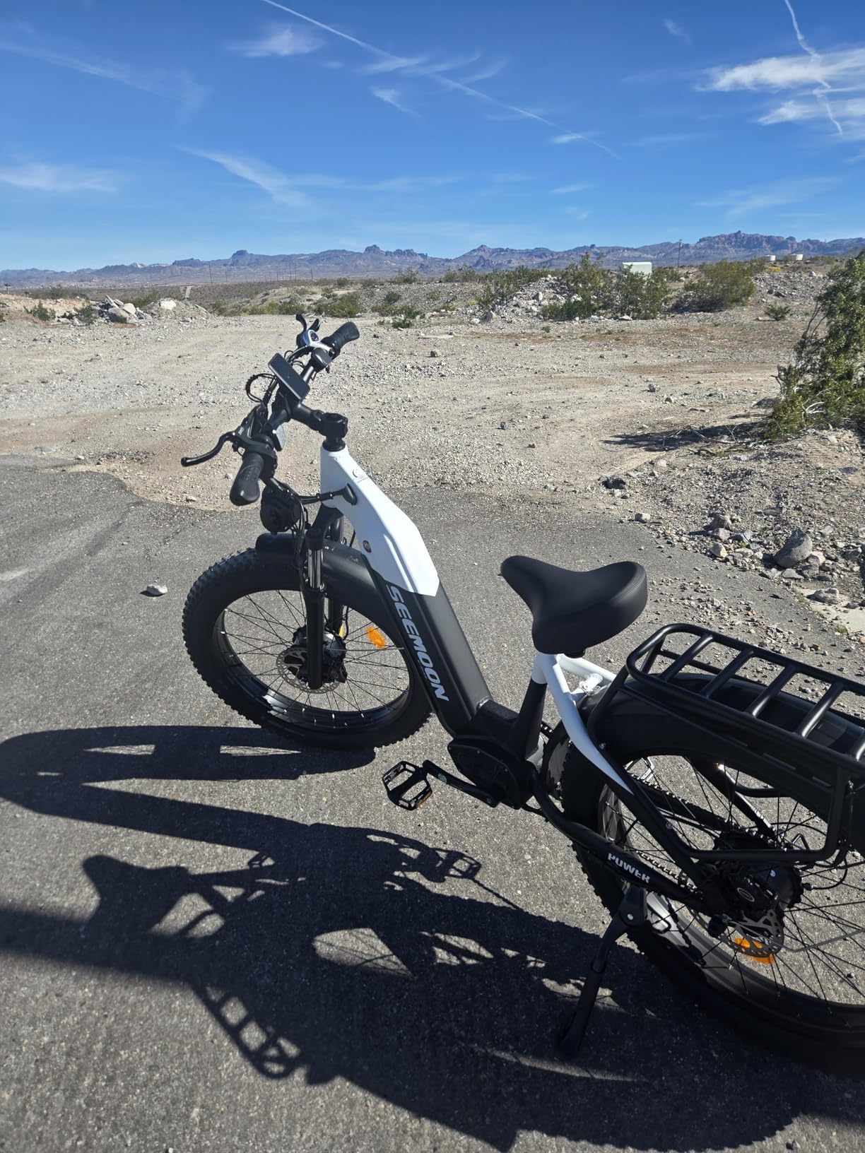 Seemoon 4000W Dual Motor Electric Bike for Adults Teens SM1, Max 38 MPH with 52V 1040Wh Removable Battery, 26