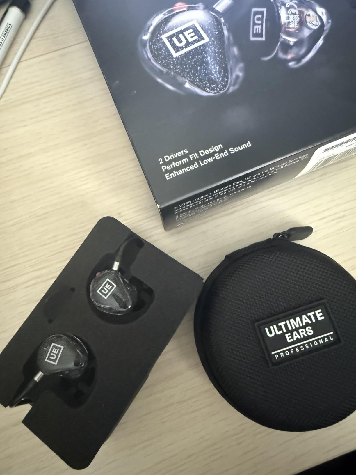 UE 150 Universal in-Ear Monitors, Single Driver Stage Monitors with Neutral Sound for Musicians, Vocalists & Audio Engineers customer photo 1