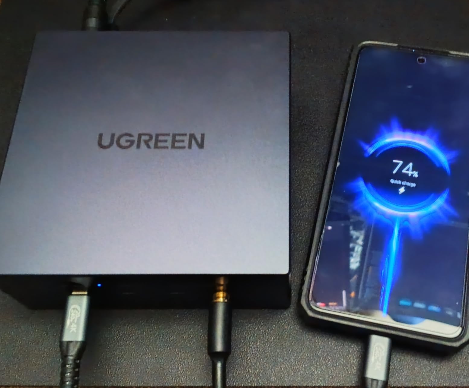 UGREEN Maxidok Thunderbolt 5 Dock Revodok 17 in 1, 120Gbps, M.2 SSD Slot, 3×TBT5, Single 8K/Dual 6K,240W Total Charging, 2.5G, SD 4.0, 3.5mm Audio Docking Station for MacBooks & Windows Laptops customer photo 2