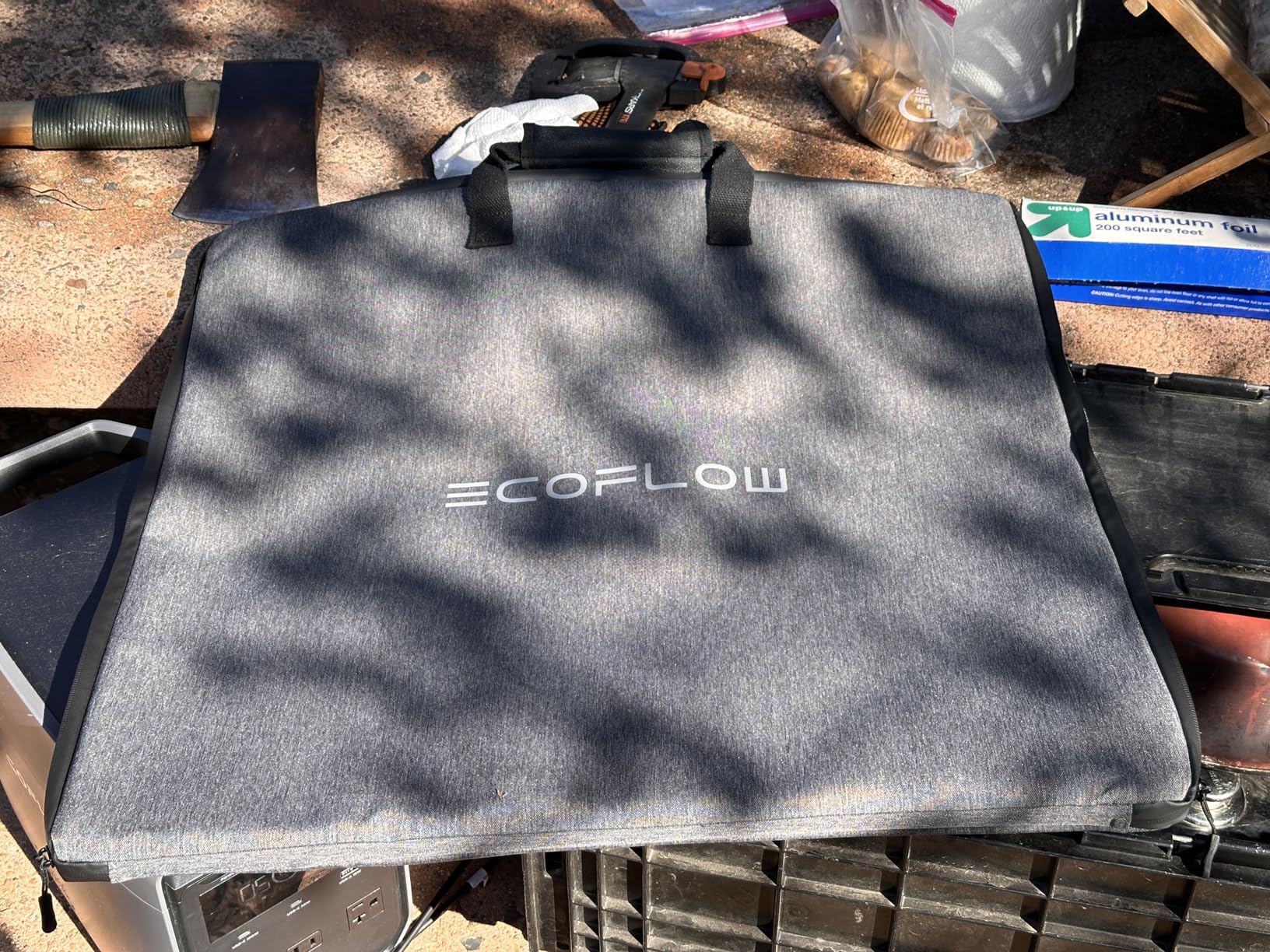 EF ECOFLOW Solar Generator Delta 3 Classic with 220W Solar Panel, 1024Wh | 1800W AC (3600W Surge)/100W USB-C Output, LiFePO4 Battery Portable Power Station, 10ms UPS, 1 Hr Fast Charge for Home, Camping customer photo 1