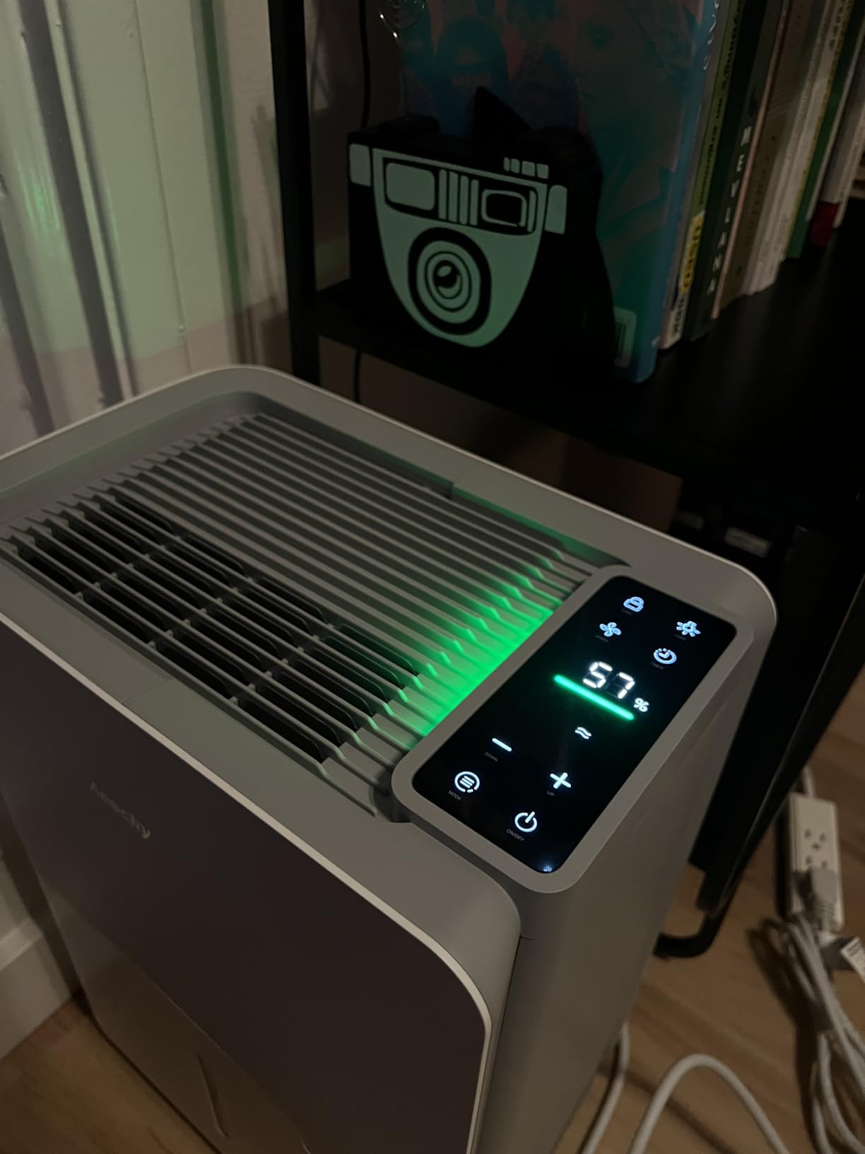 AEOCKY 50 Pint/Day Compressor Dehumidifier, 3500 Sq.Ft for Basement, Home, Bedroom, Bathroom, with Drain Hose customer photo 1