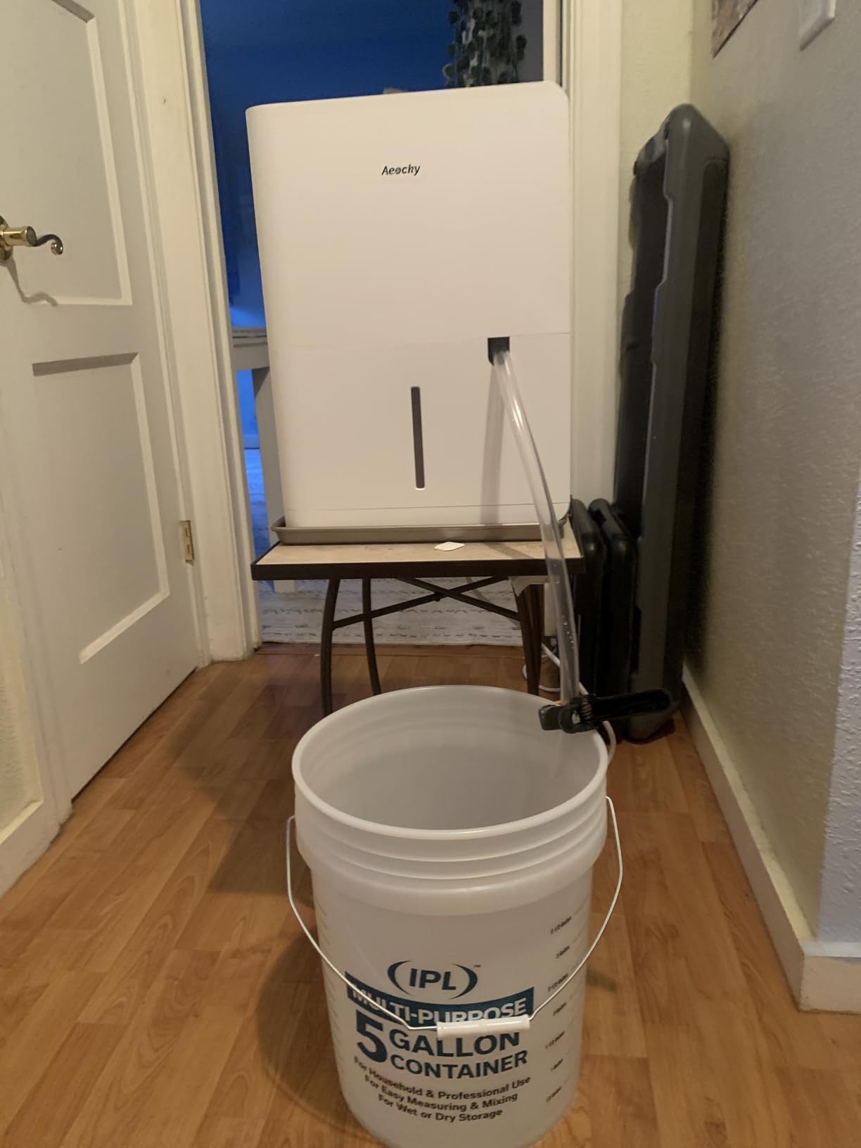 AEOCKY 50 Pint/Day Compressor Dehumidifier, 3500 Sq.Ft for Basement, Home, Bedroom, Bathroom, with Drain Hose customer photo 2
