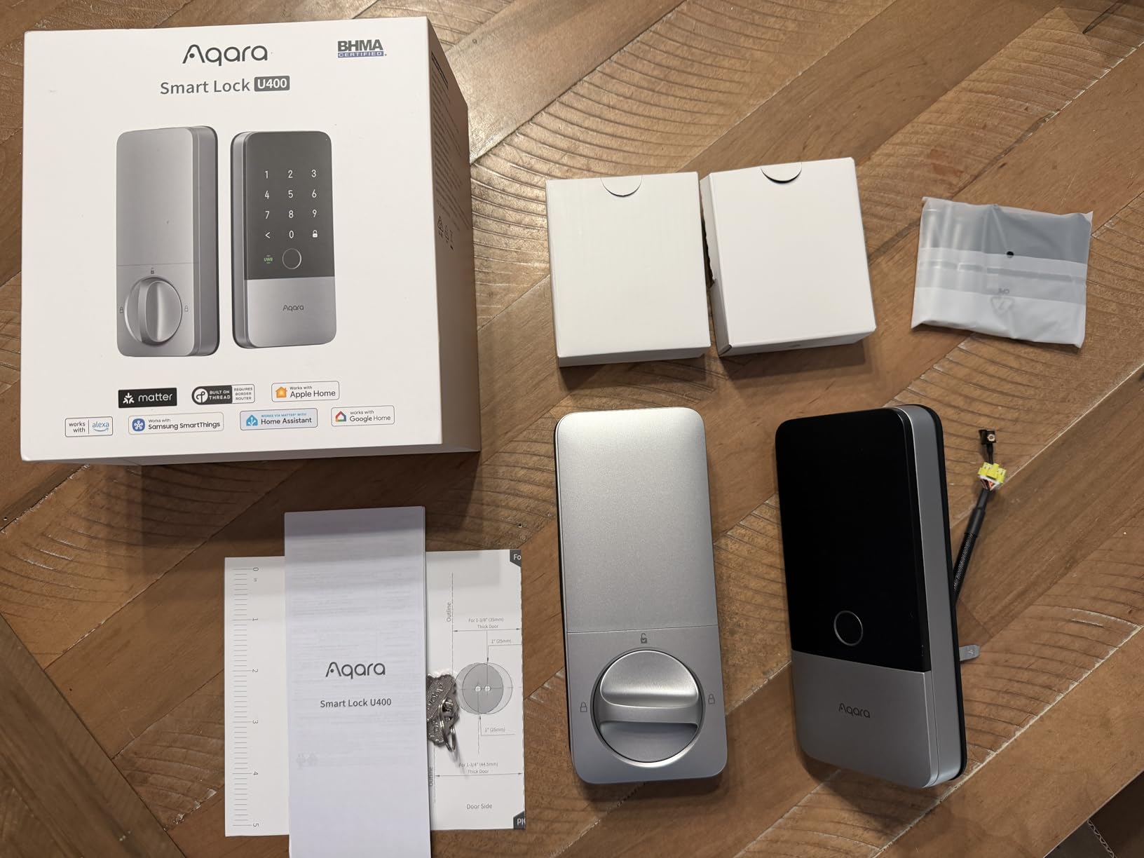 Aqara UWB Smart Lock U400, Matter Over Thread customer photo 1