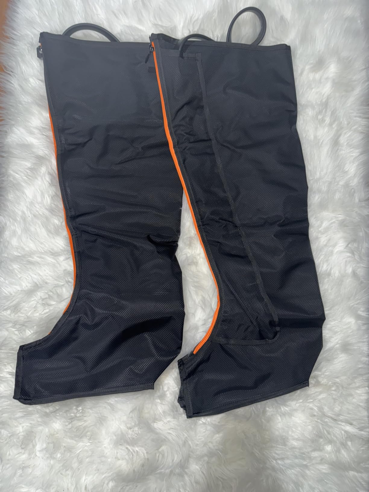 Air Compression Leg Recovery Boots : Sequential Full Leg Compression Massager System for Muscle Relaxation & Relief - 11 Intensity 6 Modes 3 Heat for Athletes & Gym (Medium) customer photo 2