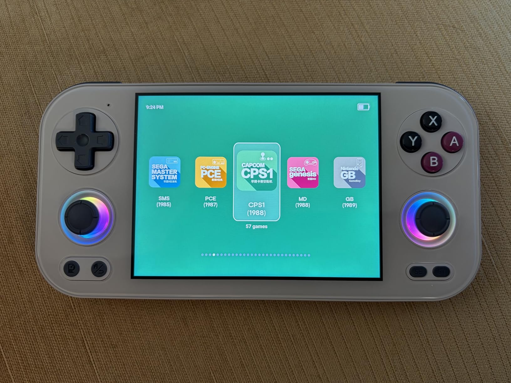 RG476H Retro Game Console Android 13 System Unisoc T820 RG 476H Handheld Game 4.7-inch LTPS Multi-Touch Screen Online Fighting Joystick Supports Output WiFi 5000mAh 8+ 128GB (RG476H-Black-new) customer photo 1