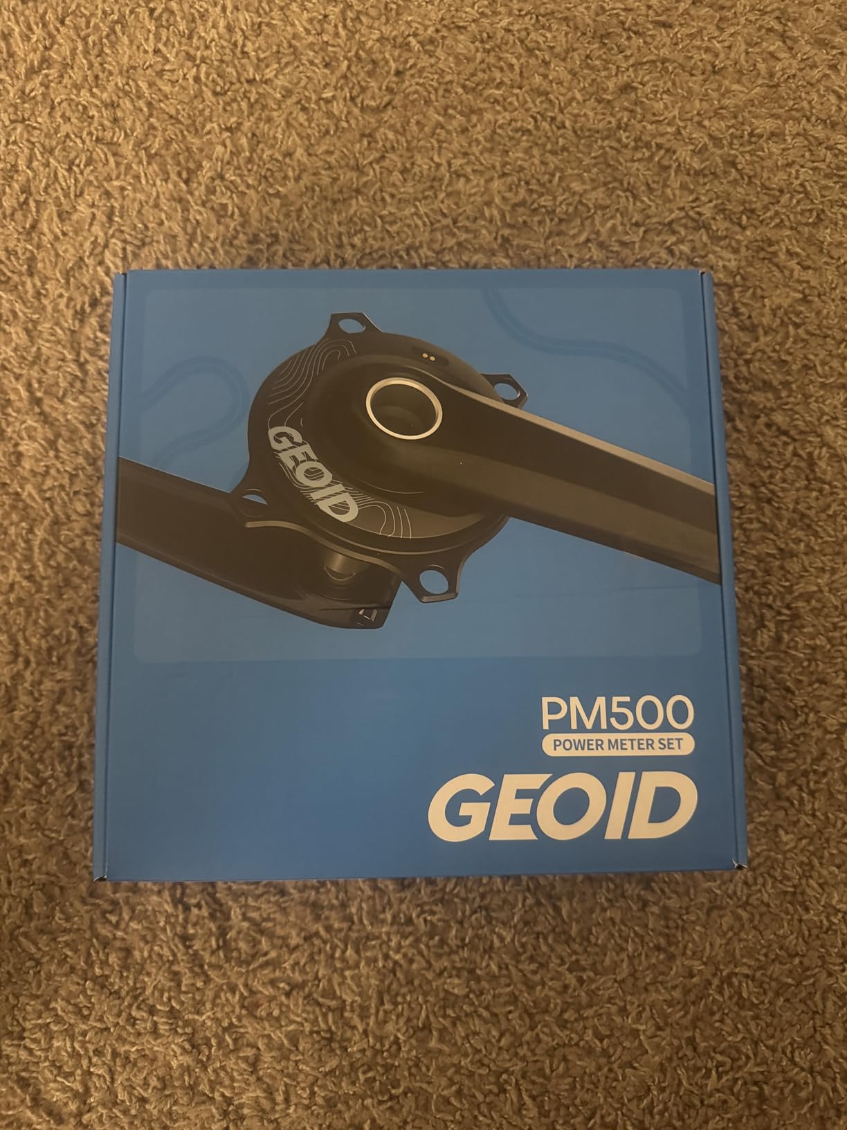 GEOID PM500 Bike Power Meter Crankset, ±1.5% Accuracy, Lightweight 680g, 300h Long Battery Life, 110BCD, Bluetooth & ANT+, IPX7 Waterproof Cycling Power Meter for Road Bikes - 170mm customer photo 2