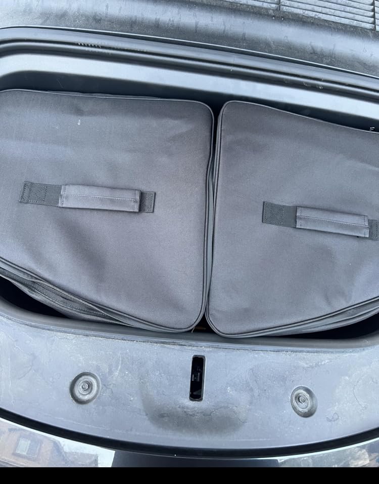 for Tesla Model Y Frunk Cooler Organizers 2020-2025, AYAMAYA Insulated & Leak Proof Camping Coolers, Portable Front Trunk Storage Bags with Lid and Strap for Tesla Model Y Accessories, Set of 2 customer photo 2