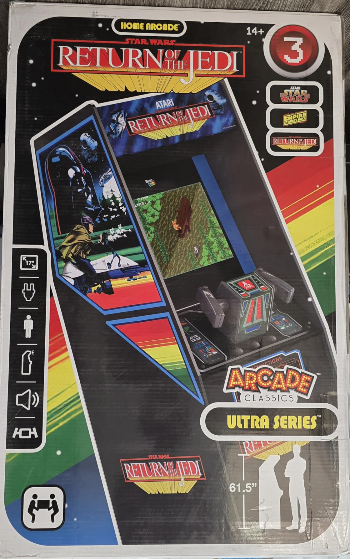 Arcade Classics - Atari Centipede Ultra Series Game Machine, 40 Games, 17 inch Liquid Crystal Screen customer photo 1
