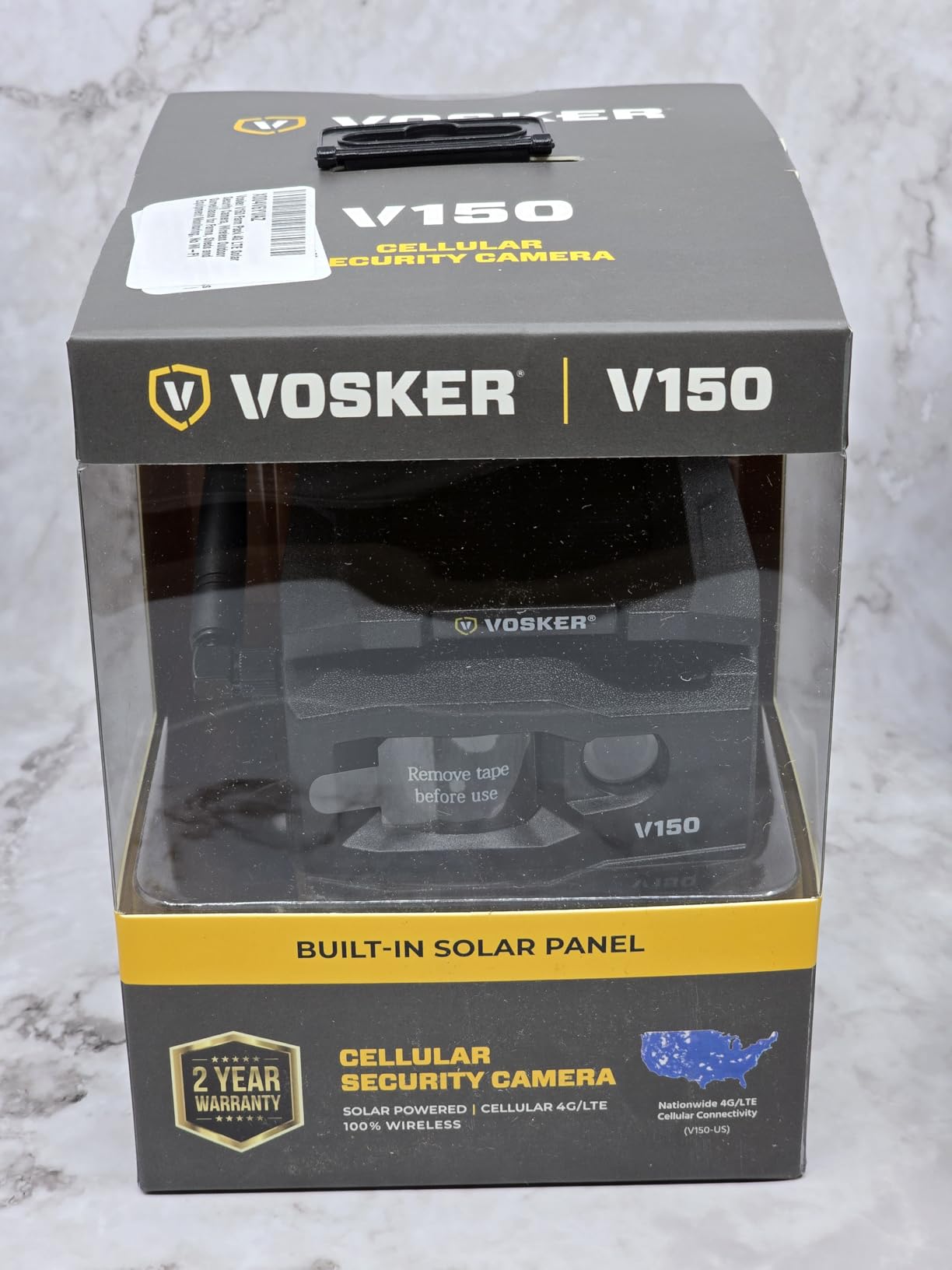 Vosker V150 Farm Pack 4G LTE Solar Security Camera, Wireless Outdoor Surveillance for Farms, Sheds and Equipment Monitoring, No Wi-Fi Required, Night Vision, SIM Card & Mobile App Included customer photo 1