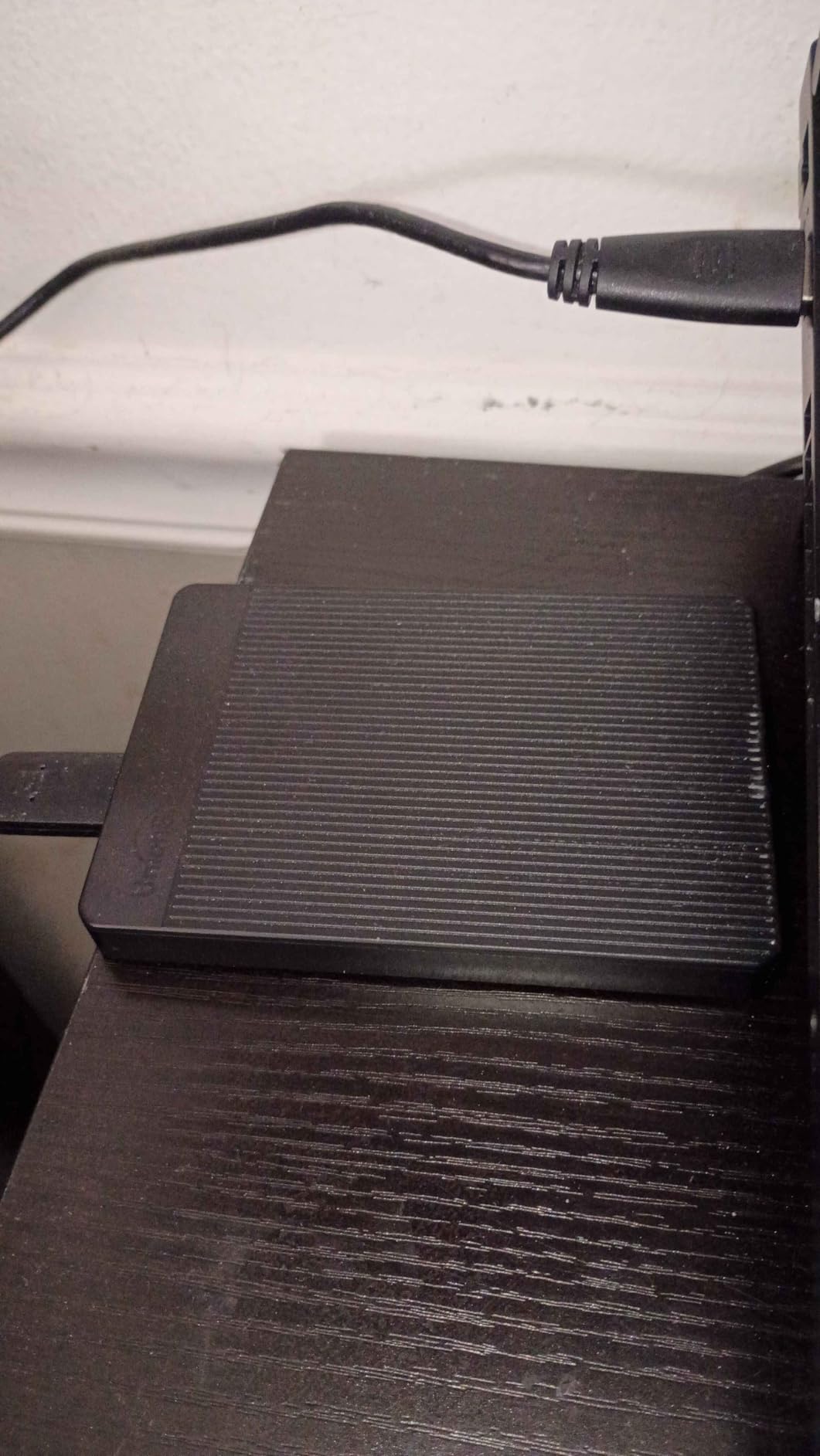 UnionSine 500GB Ultra Slim Portable External Hard Drive HDD-USB 3.0 for PC, Mac, Laptop, PS4, Xbox one, Xbox 360-(Black) customer photo 1