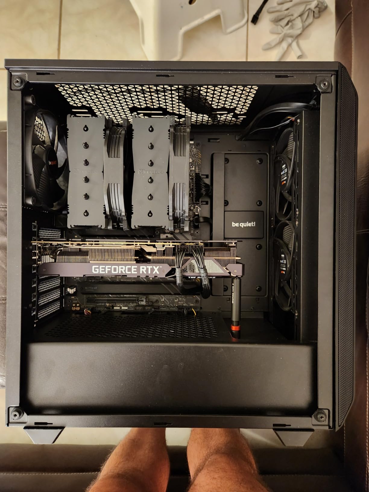 be quiet! Dark Power 14 1200W, ATX 3.1, 80 Plus Titanium, Modular Power Supply, Active and semi-Passive Cooling, PCIe 5.1, 12V-2x6 Cable Included customer photo 2