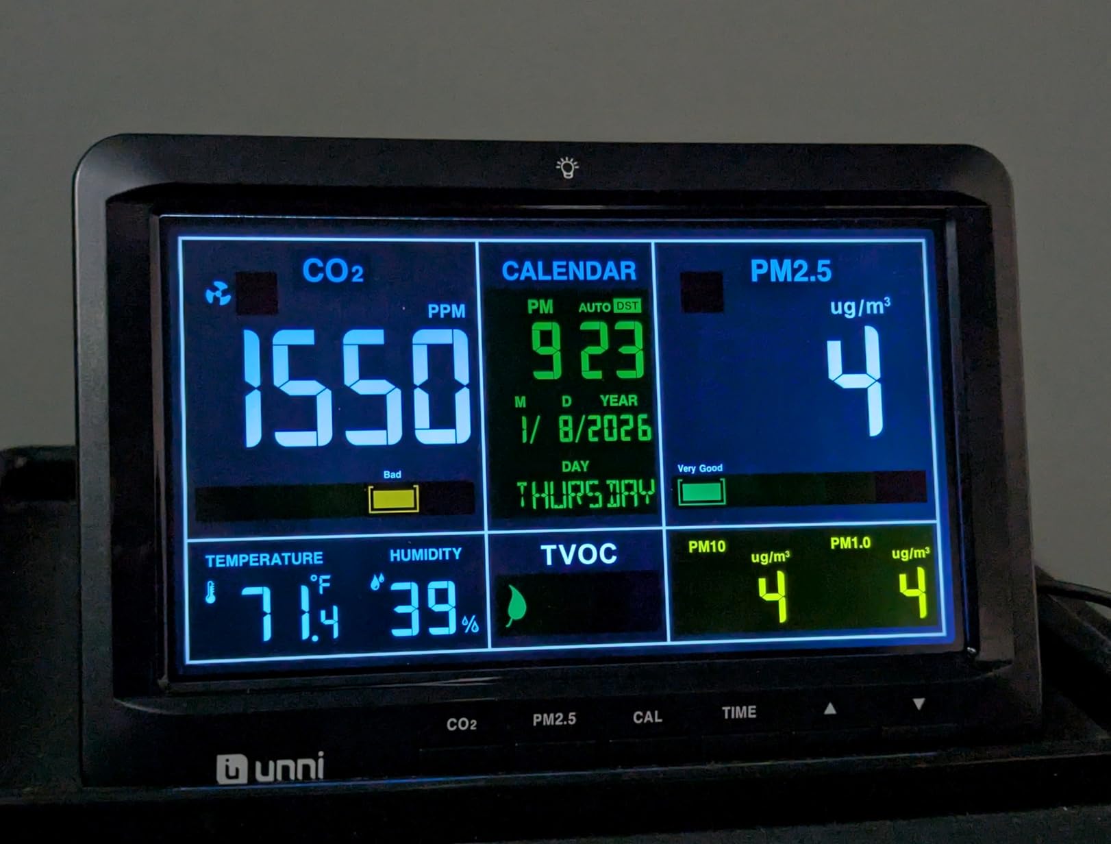 Air Quality Monitor Indoor 7