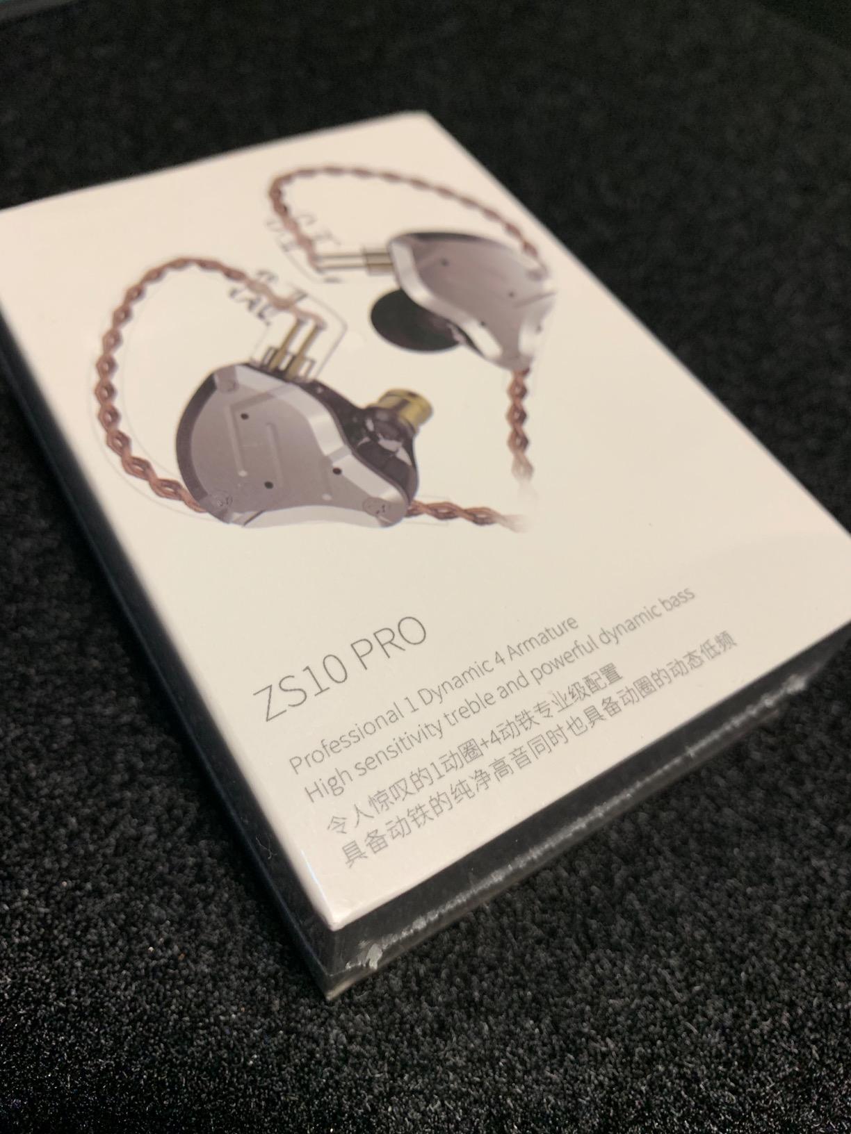 KZ ZS12 PRO 2 5BA+1DD 6 Hybrid Driver Gaming Earbuds - Black customer photo 1