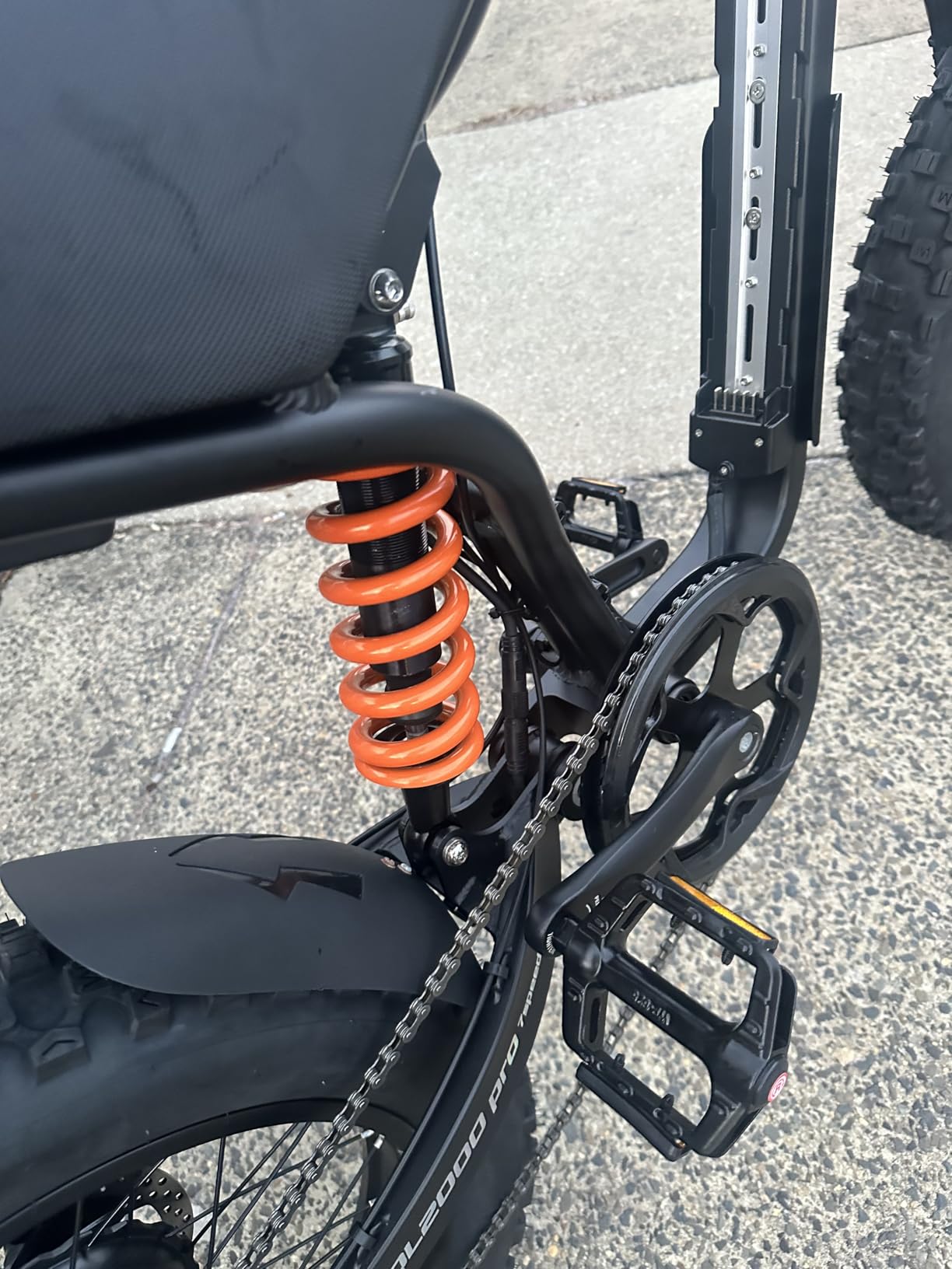 Electric Bike for Adults-3000W/5000W Peak, 60V 32/36AH Battery, 40/45MPH 100 Miles Long Range Ebike, Fat Tire 20Inch, 7-Speed Hydraulic Brake, Electric Dirt Bike Snow Commuter customer photo 1