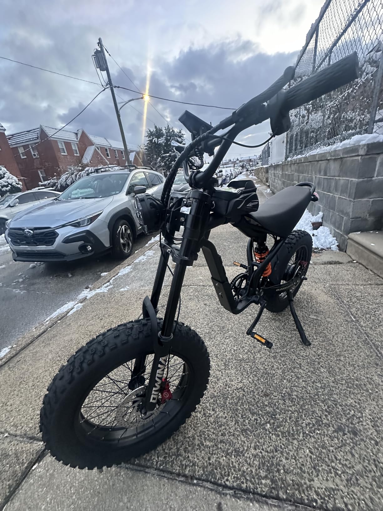 Electric Bike for Adults-3000W/5000W Peak, 60V 32/36AH Battery, 40/45MPH 100 Miles Long Range Ebike, Fat Tire 20Inch, 7-Speed Hydraulic Brake, Electric Dirt Bike Snow Commuter customer photo 2