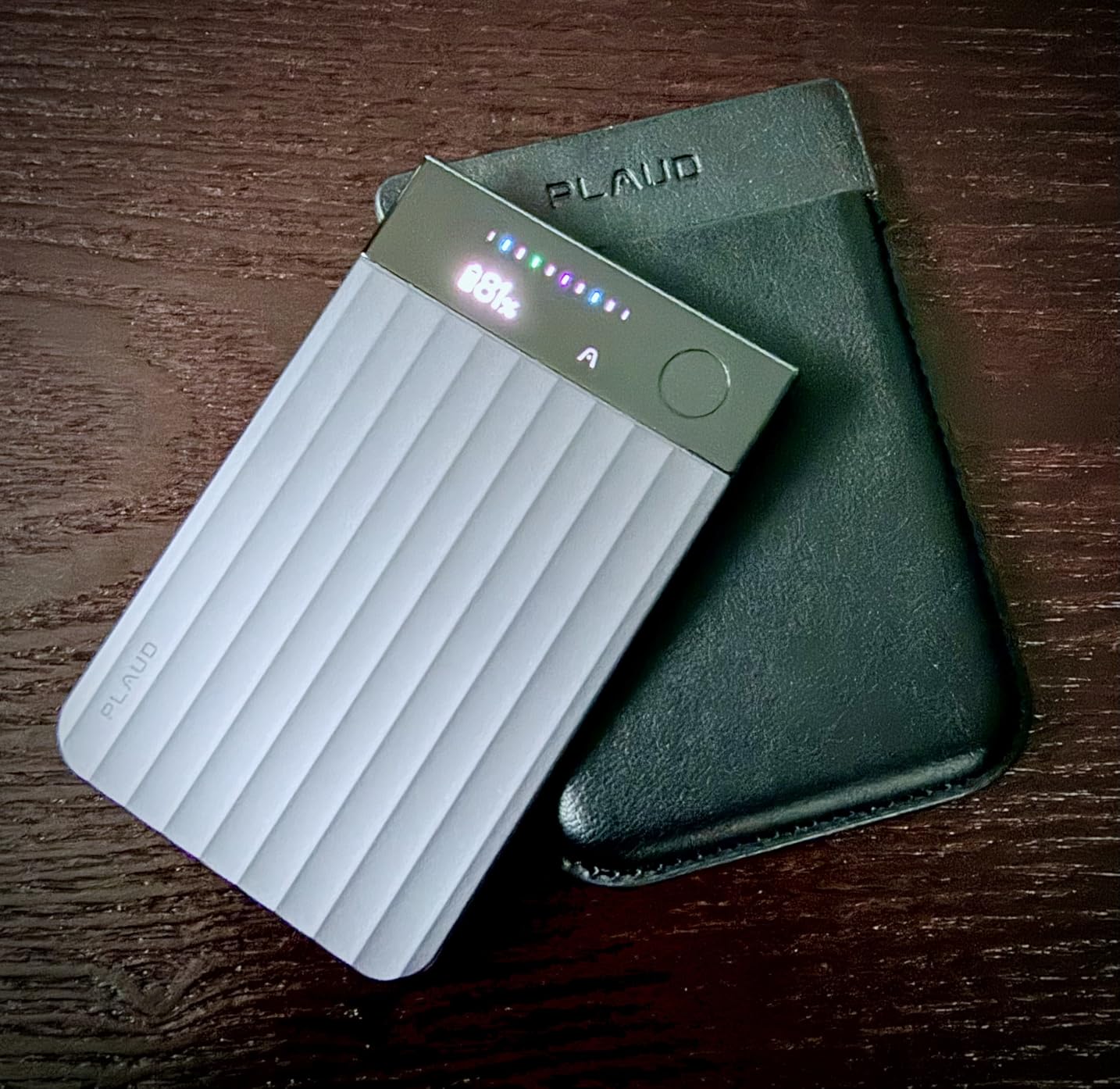 Plaud Note Pro AI Voice Recorder, Transcribe & Summarize with AI, App Control, Note Taker for Meetings & Calls, Supports 112 Languages, Ultra-Slim w/InstantView Display, Case Included, Black customer photo 2