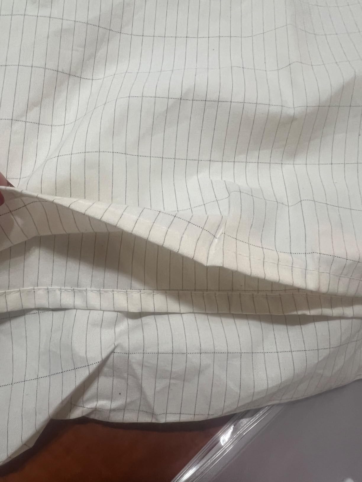 Grounding Mat for Bed 90% Organic Cotton+10% Pure Silver Fiber, Grounding Fitted Sheets for All Mattress Sizes, with Static grounding Cord and Test Pen (Gray, 105 * 23 inch) customer photo 1