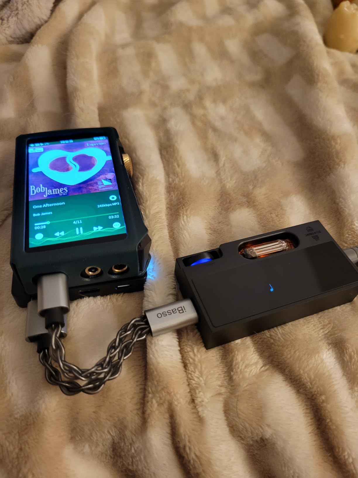 SHANLING UA7 Portable Headphone Amplifier, High-End with Tube Flavoring, USB Dongle DAC AMP, ES9069 DAC, Dual JAN6418 Tubes, Support 768kHz/32bit, DSD512, 577mW@32Ω Output customer photo 2