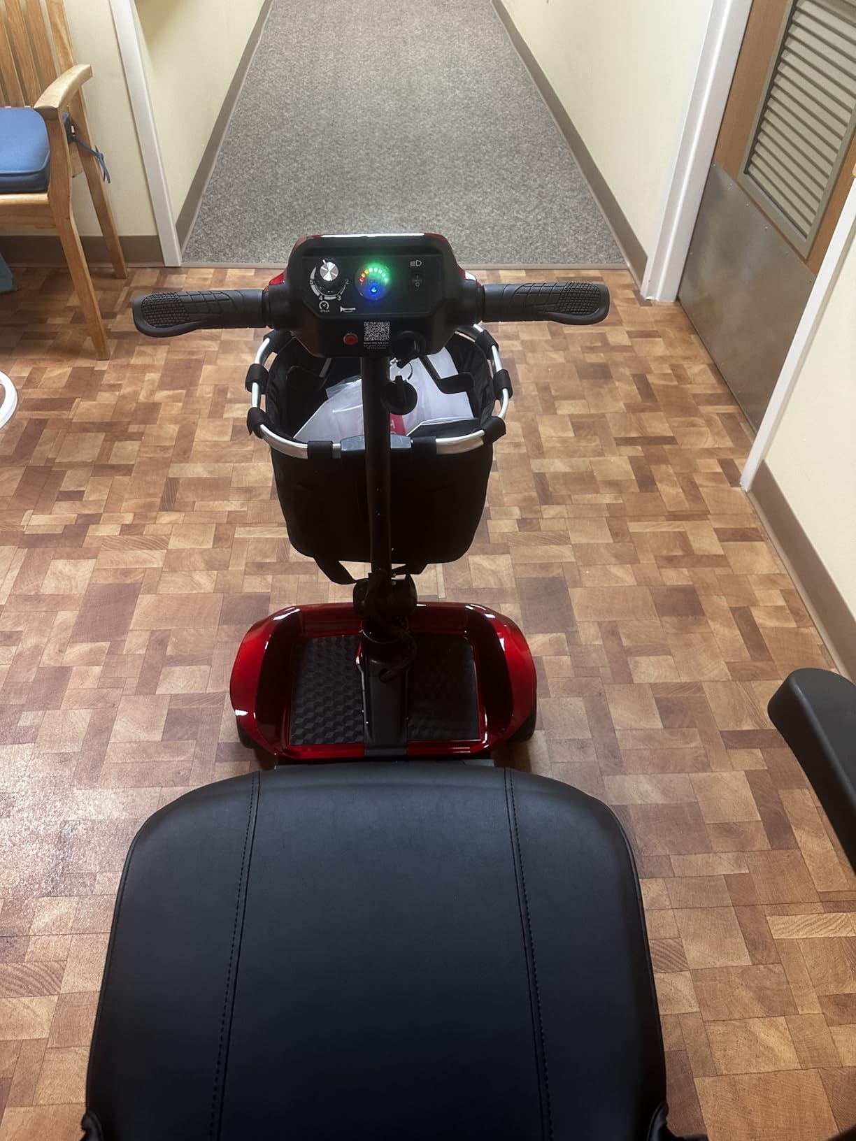 4-Wheel Mobility Scooter for Adults - Foldable Portable Motorized Scooters with 330lbs Capacity, Detachable Battery, Dual Baskets, Cup & Phone Holder customer photo 2