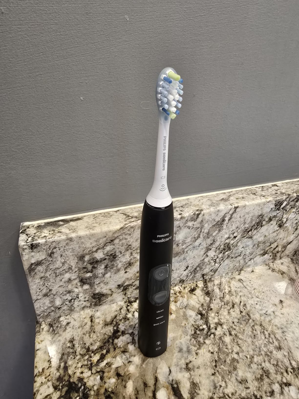 Philips Sonicare 5900 Series Electric Toothbrush - Next-Generation Sonicare Technology, Pressure Sensor, 6 Brushing Settings, SmarTimer, BrushPacer, 21-Day Runtime, Light Pink, Model HX7132/02 customer photo 2