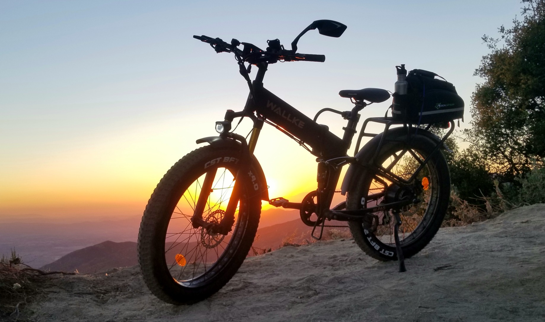 Wallke H9 Ultra Long Range Electric Bike for Adults 55Ah 2640Wh 180 Mile, 37MPH Fast Ebike 4000W, 2-in-1 Battery AC/DC Power Hub & AC/Solar-Charging, Torque Sensor, Air Suspension, 20'' Fat Tire E Bike customer photo 2