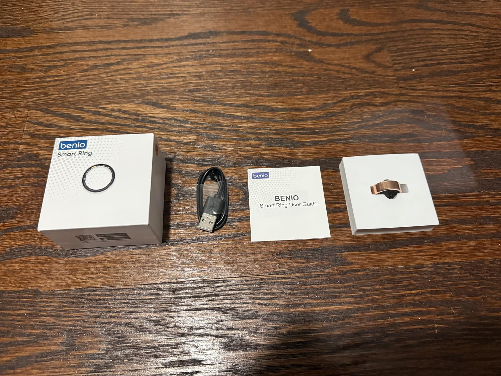 BENIO Gen 2 Smart Ring for Women & Men, Heart Rate, Fitness Tracker with Sleep, Step/Sleep/Blood Oxygen/Heart Rate Tracker, 5ATM Waterproof for iOS and Android, No Subscription customer photo 2