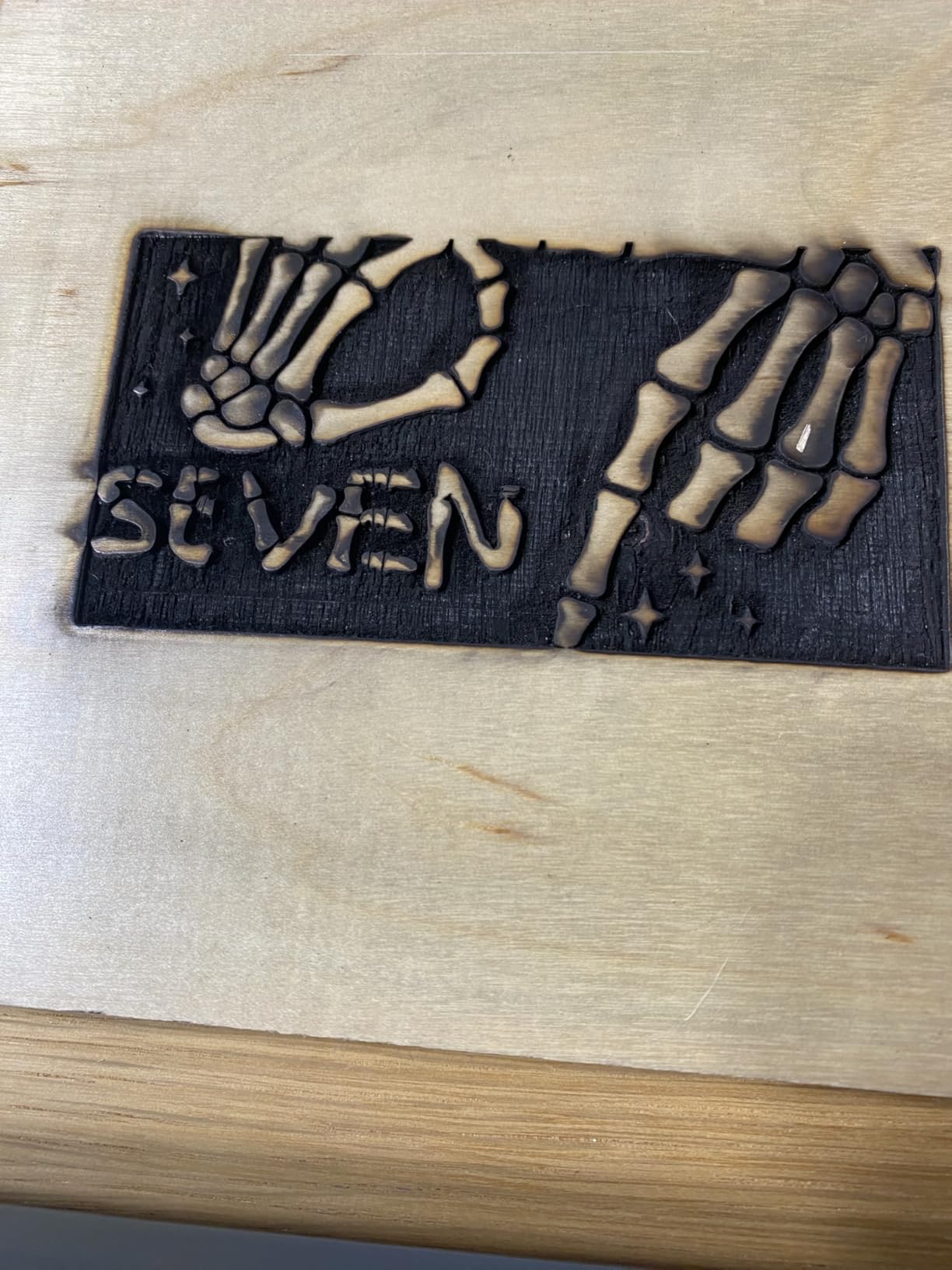 WIZMAKER Wand 12W Laser Engraver, 300×300mm High-Power Diode Laser Cutter for Wood, Leather, Paper, MDF, Felt, Coated Metals, Dark Acrylic, DIY, Small Business Projects customer photo 2