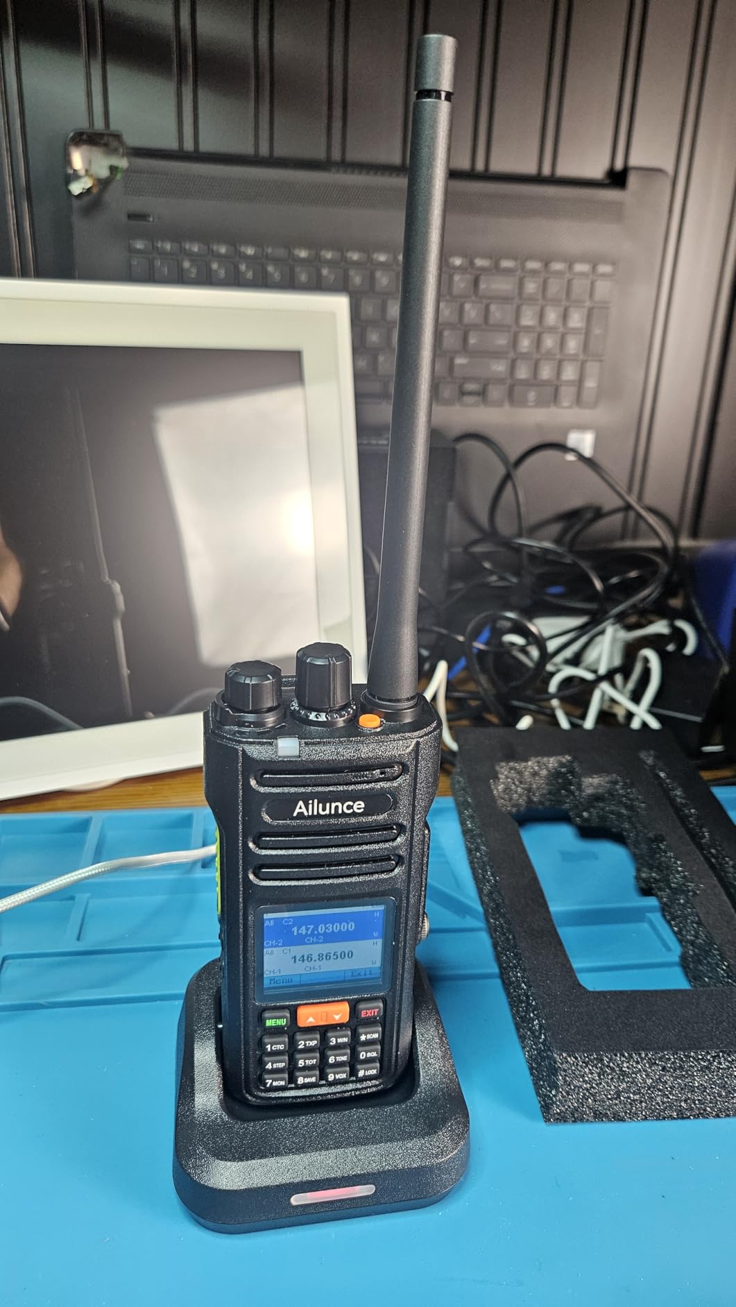 Retevis Ailunce HA2 Ham Radio with Bluetooth, APP Control, APRS/GPS, Chirp,Dual Band Handheld Ham Radio, Waterproof, Aviation Reception, 2800mAh, NOAA, Emergency alart, 2 Way Radio for Amateur Outdoor customer photo 2