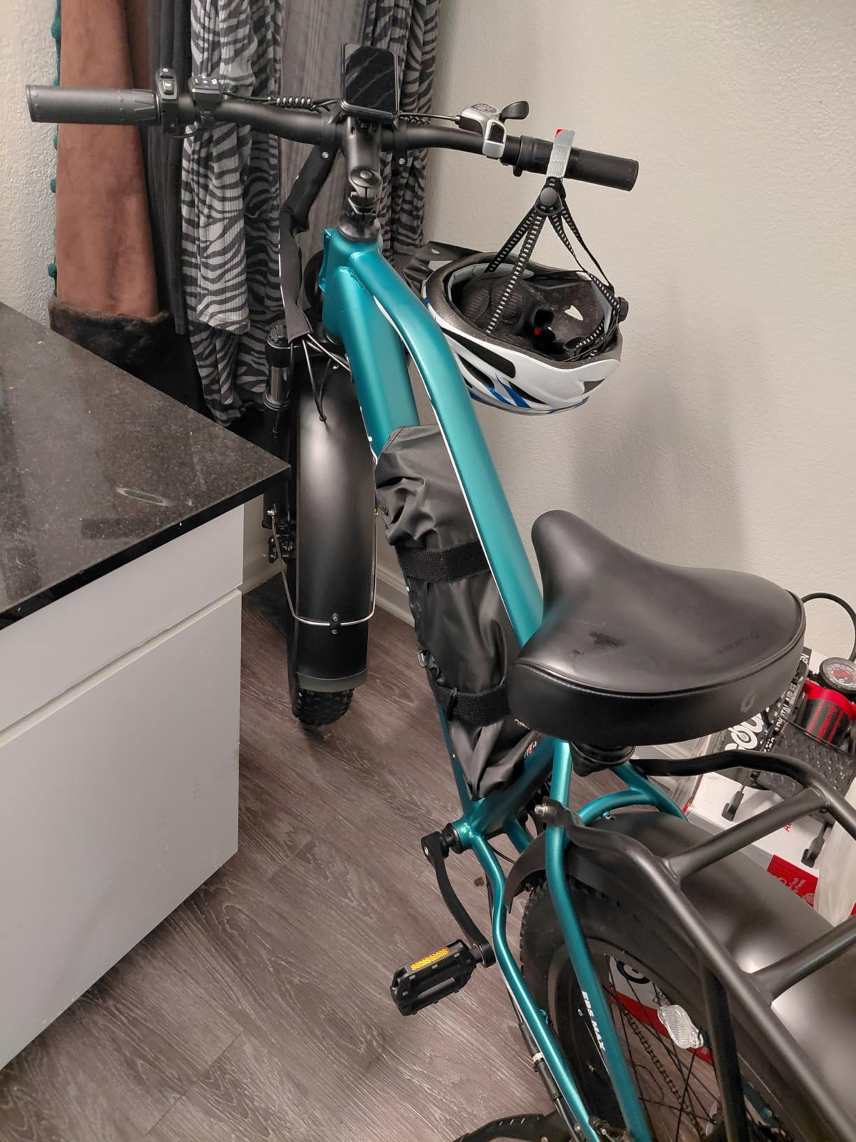 Jasion EB5 MAX Electric Bike for Adults with 2000W Peak Motor, 48V 15Ah (720Wh) Battery Electric Mountain Bike, 26'' x 4'' Fat Tire Ebike, 28+MPH Speed, Cruise Control, with Fenders, Rear Rack customer photo 1