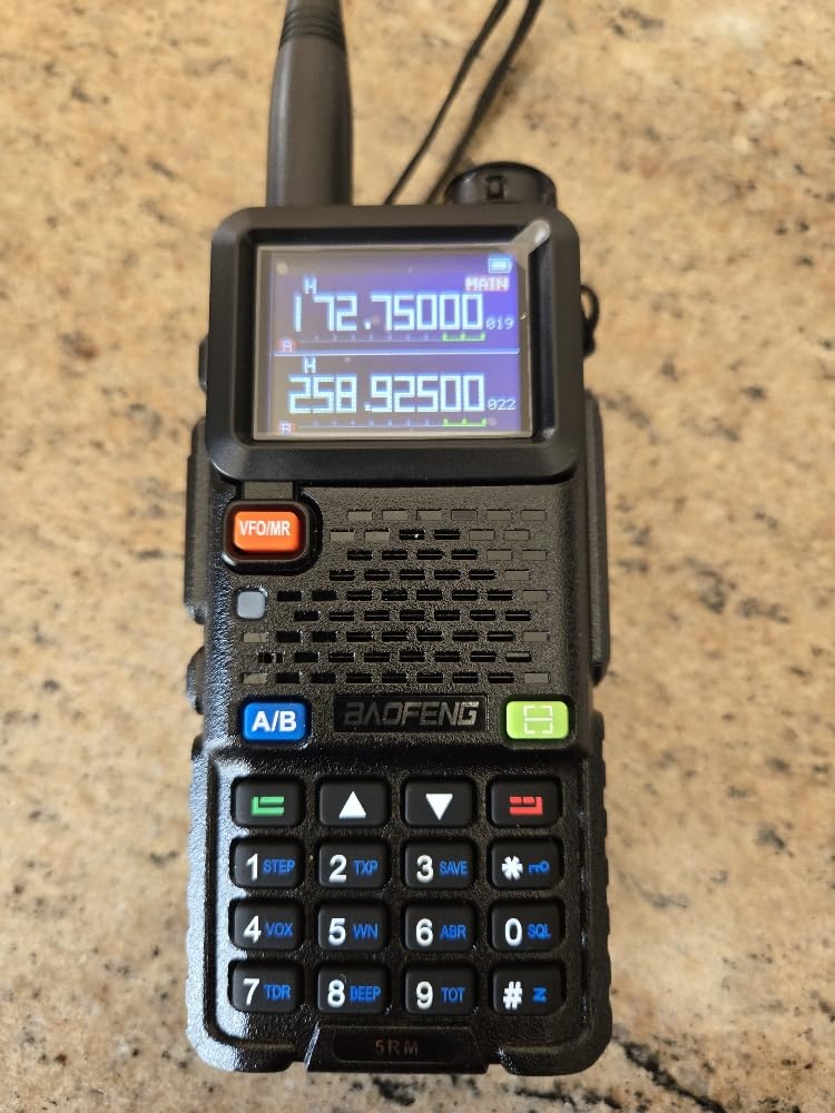 Baofeng Radio UV-5RM Ham Radio Handheld UV5R Walkie Talkies Long Range with NOAA Weather | Rechargeable |Programming Cable & Earpiece | 999 Channels for Emergency,Survival,Hunting,Camping(2 Pack) customer photo 1