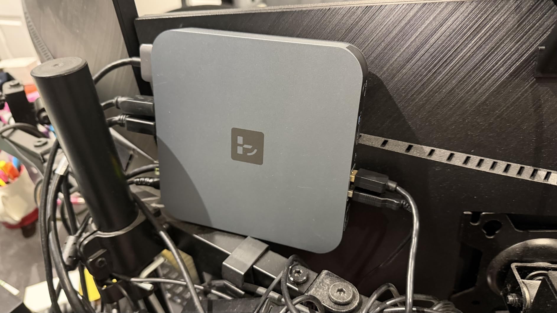 TobenONE 18-in-2 Docking Station Dual Monitor for MacBook Pro/Air M5/M4/M3/M2/M1 Pro/Max, Plug and Play, Mac Docking Station with 4K@60Hz HDMI&USB-C, 150W Adapter, 10Gbps/PD 30W, 7 USB, 2.5G Ethernet customer photo 1