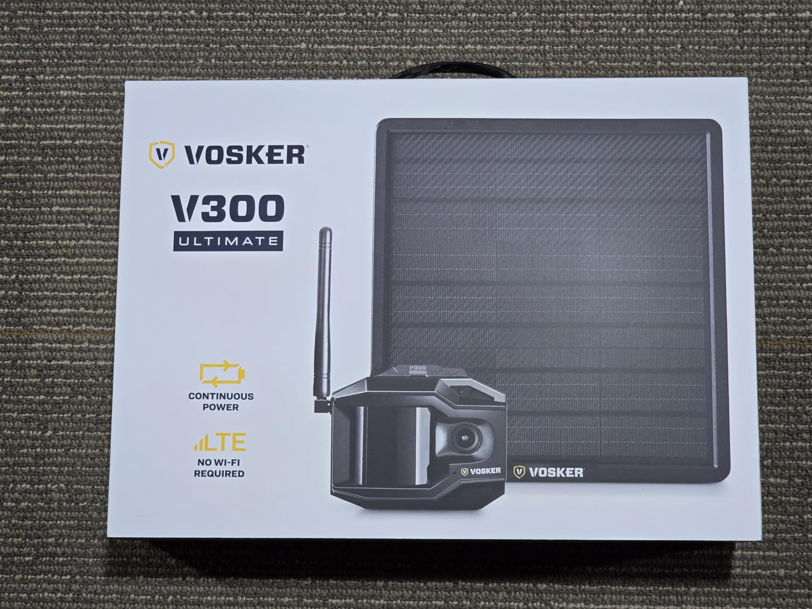 Vosker V300 Ultimate Farmers Pack Outdoor Security Camera with External Solar Panel for Farms Pastures and Greenhouses 4G LTE customer photo 2