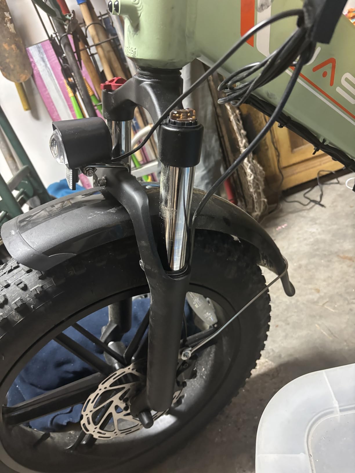 Jasion X-Hunter ST/PRO Foldable Electric Bike for Adults with 20'' Fat Tire, Up to 71-80 Miles Range, 1800W/1400W Peak Motor, 30+ MPH, Full Suspension customer photo 1