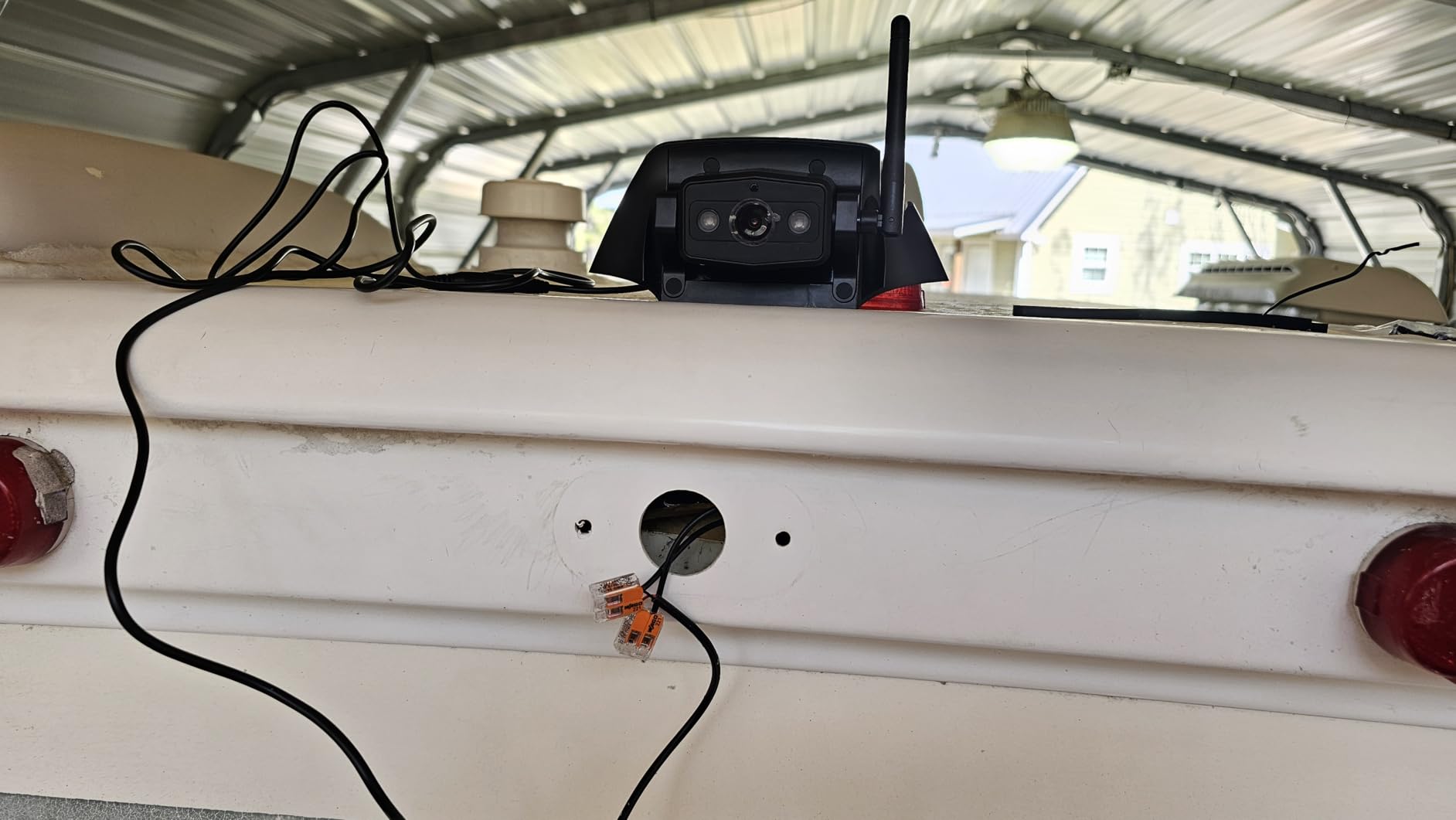 AUTO-VOX Wireless RV Backup Camera: 30Min Plug and Play Setup, Smooth Live View Even Past 60ft, 7.2