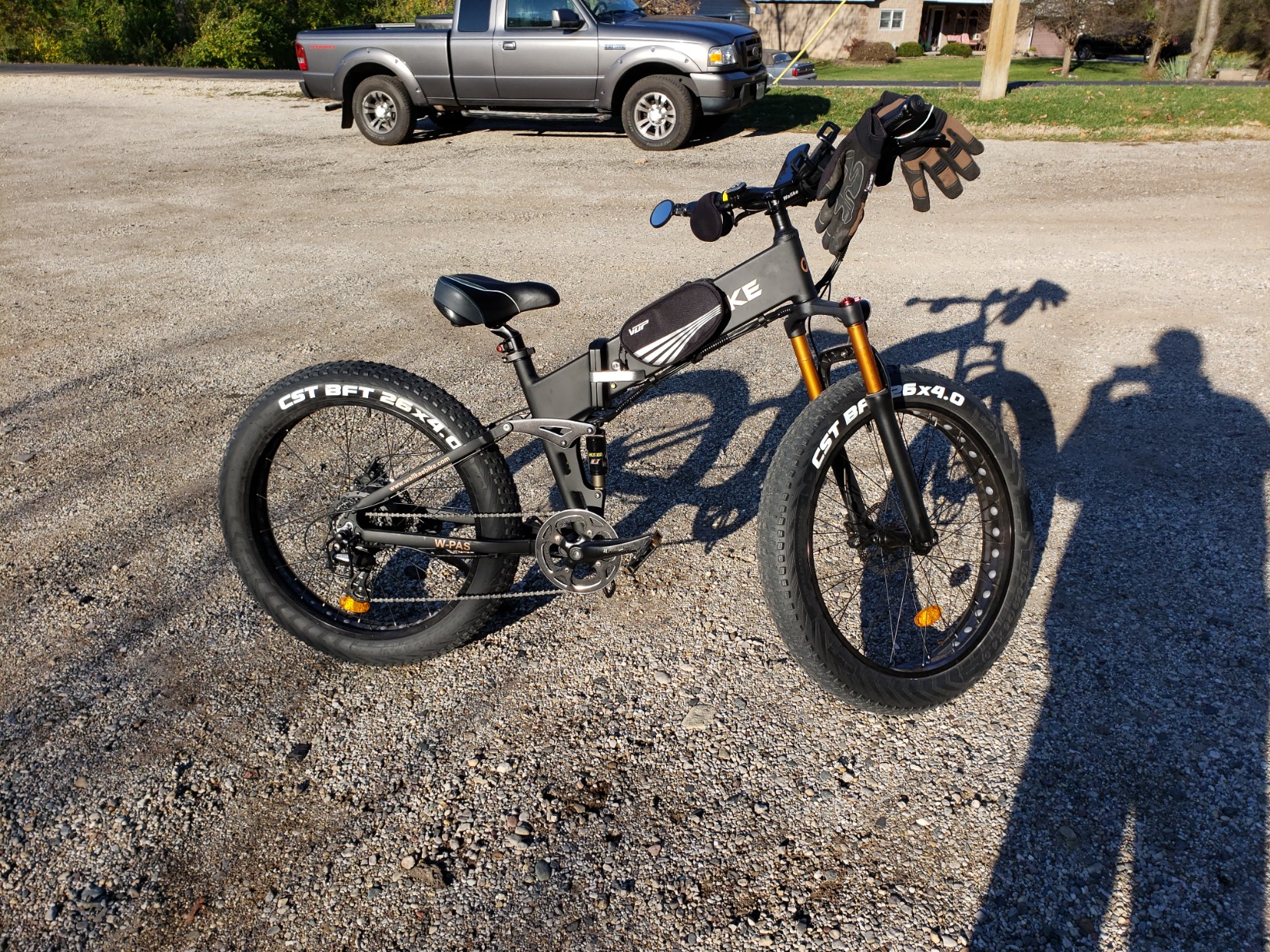 Wallke H9 AWD Dual Motor Ebikes for Adults, 48V 60Ah Long Range Electric Bike 200 Mile, 35MPH Fast E Bike, 20*4 Fat Tire All Terrain eBike Camp/City, Full Suspension E-Bicycle,Removable Battery,UL2849 customer photo 1