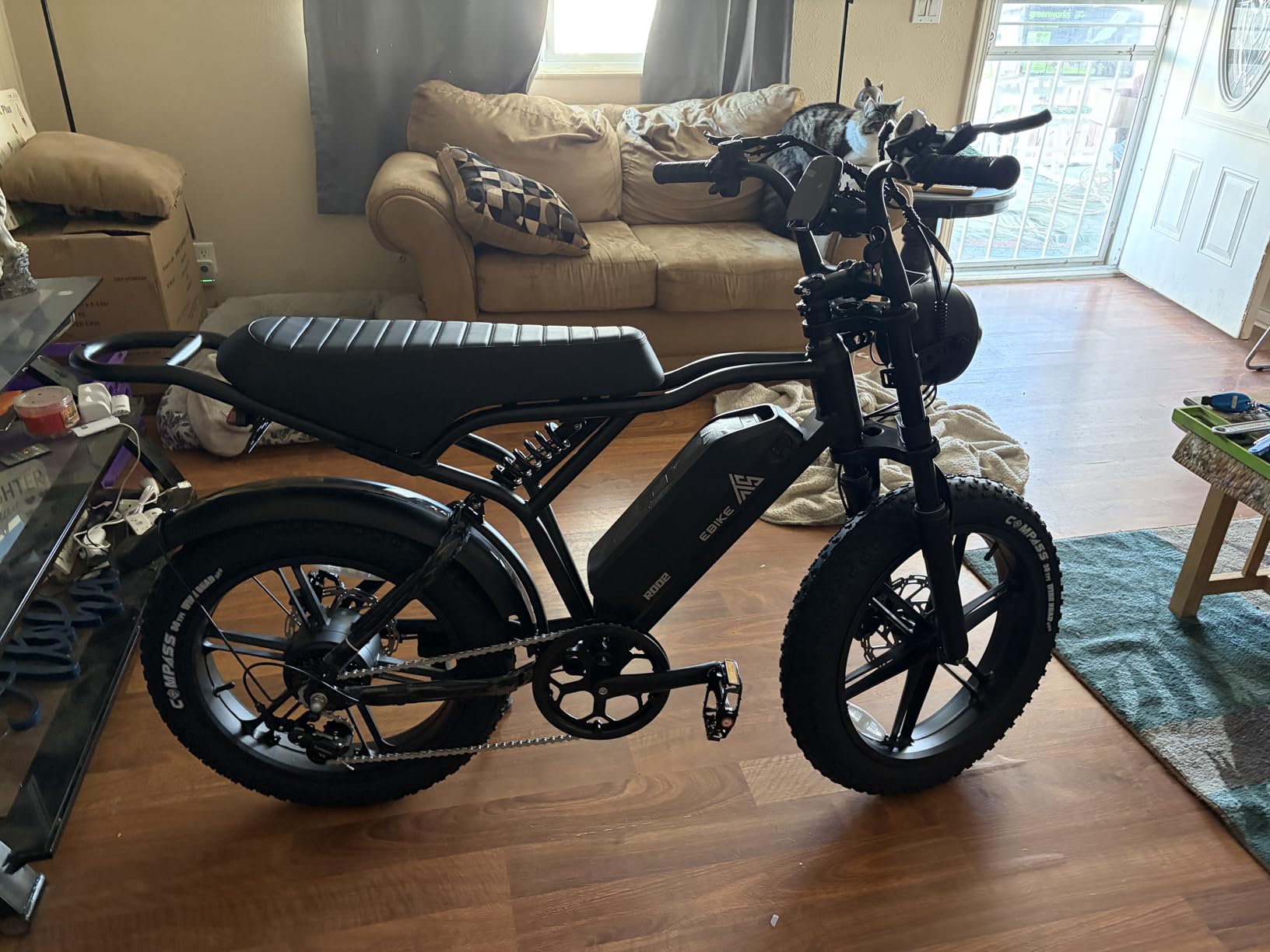 TST Electric Bike for Adults, 1500W Peak Motor, 28 MPH, 20