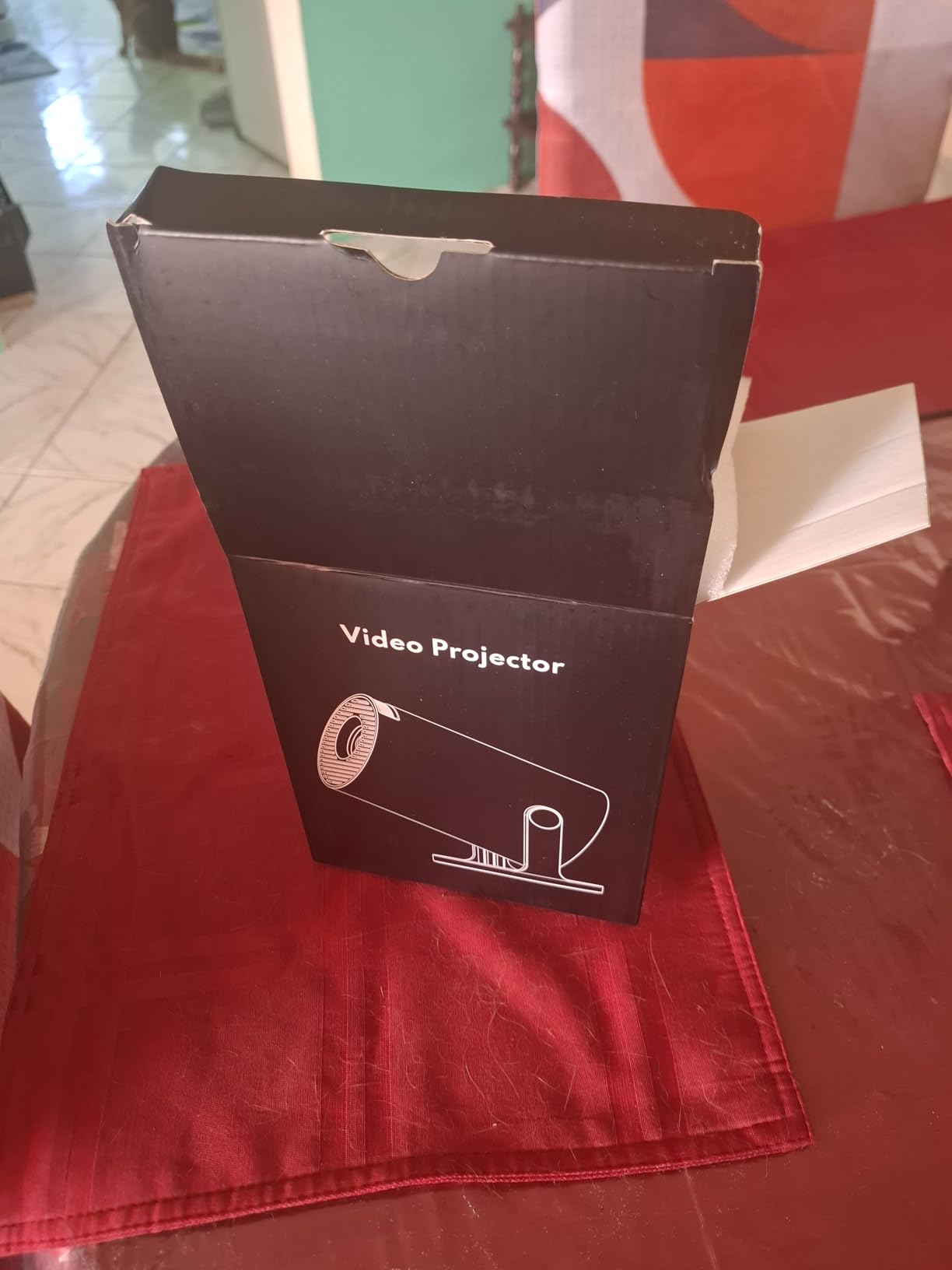 [Built-in Apps] CLOKOWE Mini Projector with WiFi and Bluetooth, 2026 Upgraded 1080P Smart Portable Projector with 180° Rotation, Auto Keystone, Compatible with iPhone/Android/Laptop/TV Stick/HDMI/USB customer photo 2