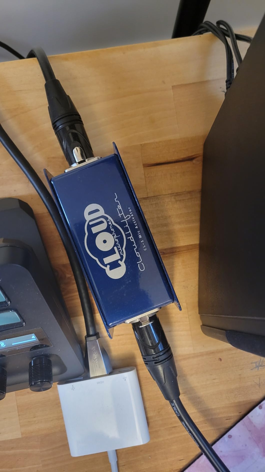 Cloud Microphones - Cloudlifter CL-25 - Cloudlifter Mini Mic Activator - Ultra-Clean Microphone Preamp Gain - USA Made customer photo 1