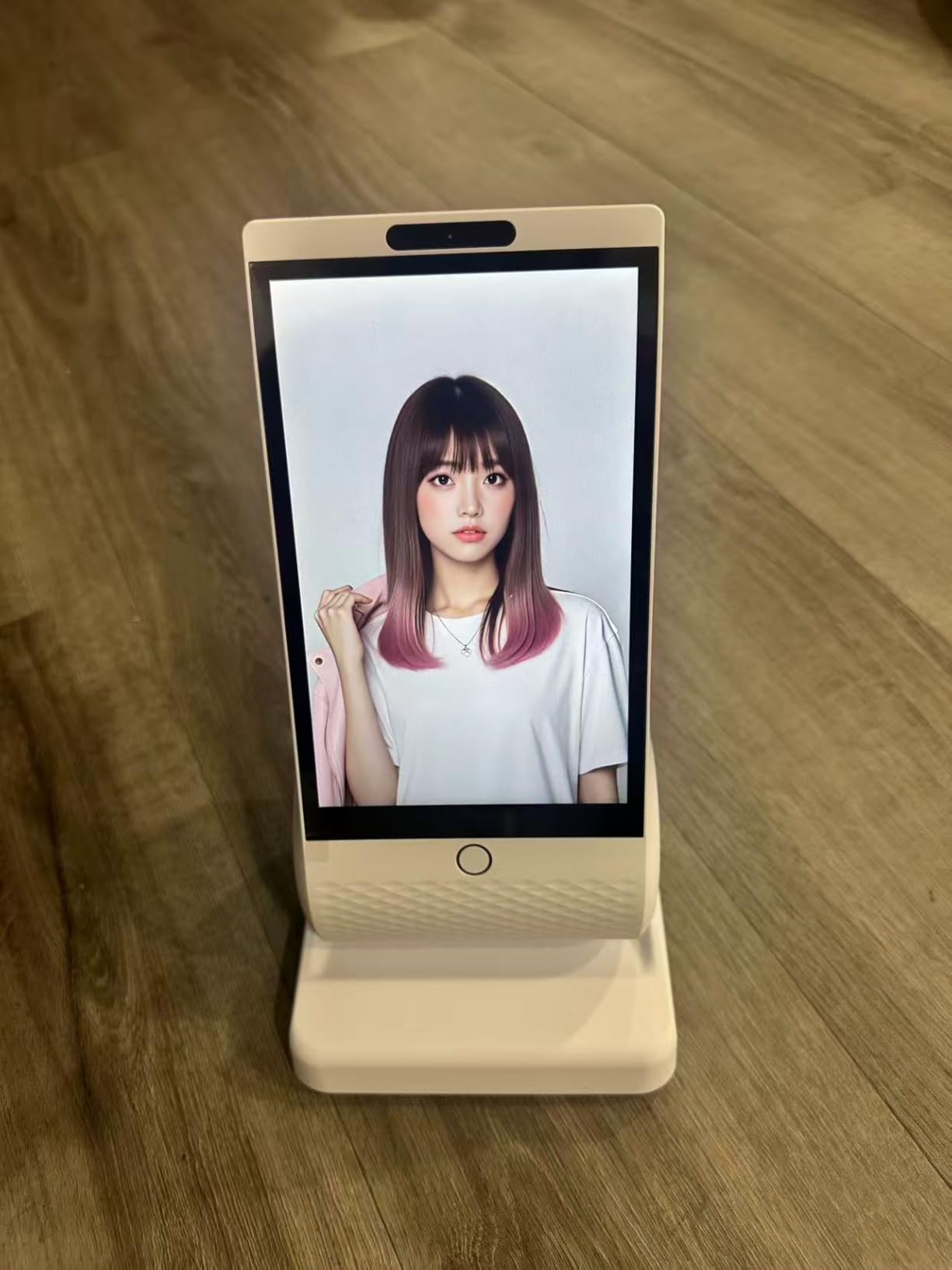 umissfun Emotional AI Companion Device, AI Chat Companion, AI Desktop Robot Companion, Voice Understanding, Personality Design, Tech & Gadget Gift, Geek, Desktop Setup, True Empathy AI-Grows with You (White) customer photo 2