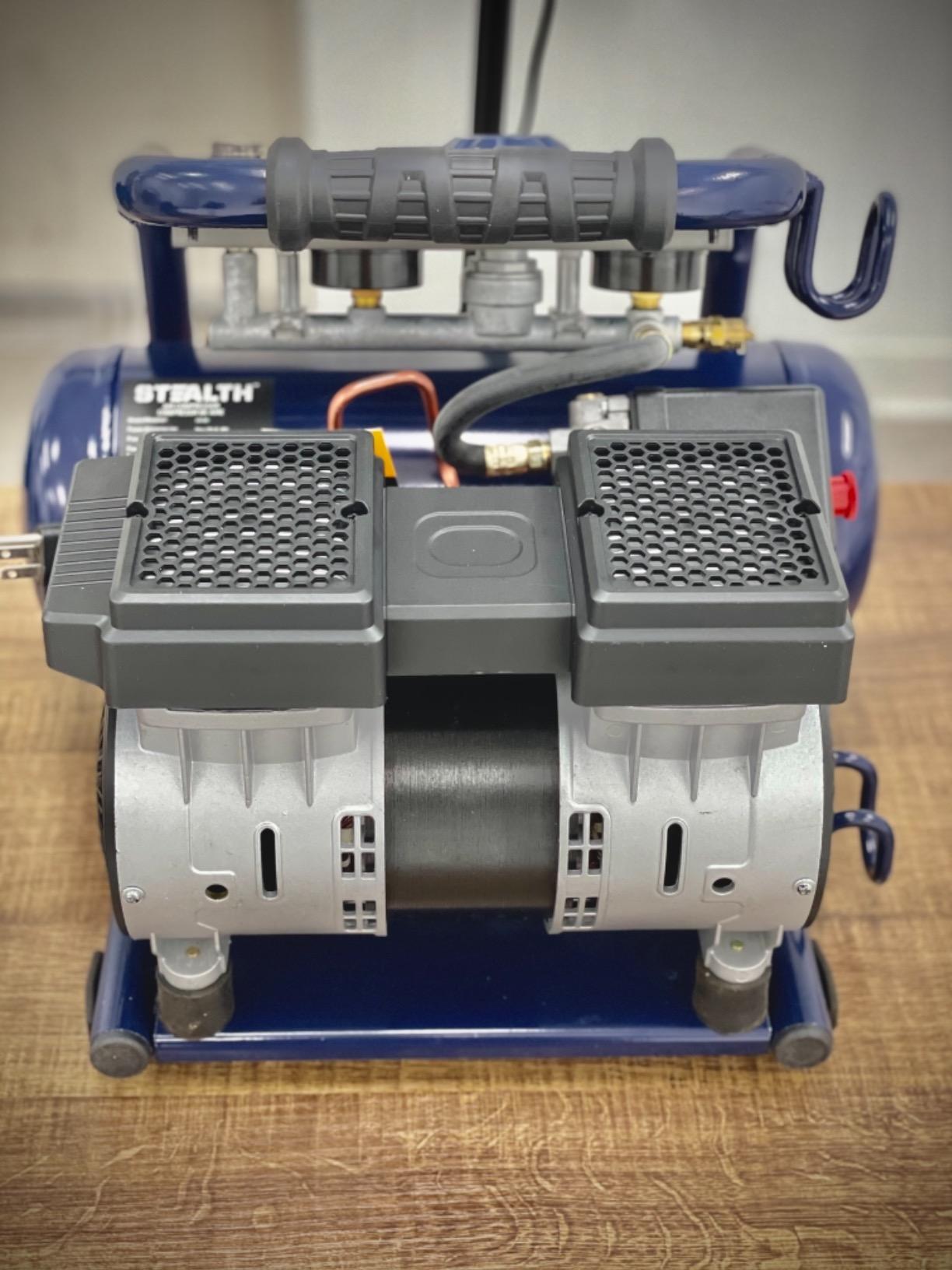 STEALTH SAQ-1301 Air Compressor 3 Gallon, Quiet Air Compressor, Oil-Free for Tire Inflator, Auto Repair, Woodwork customer photo 2